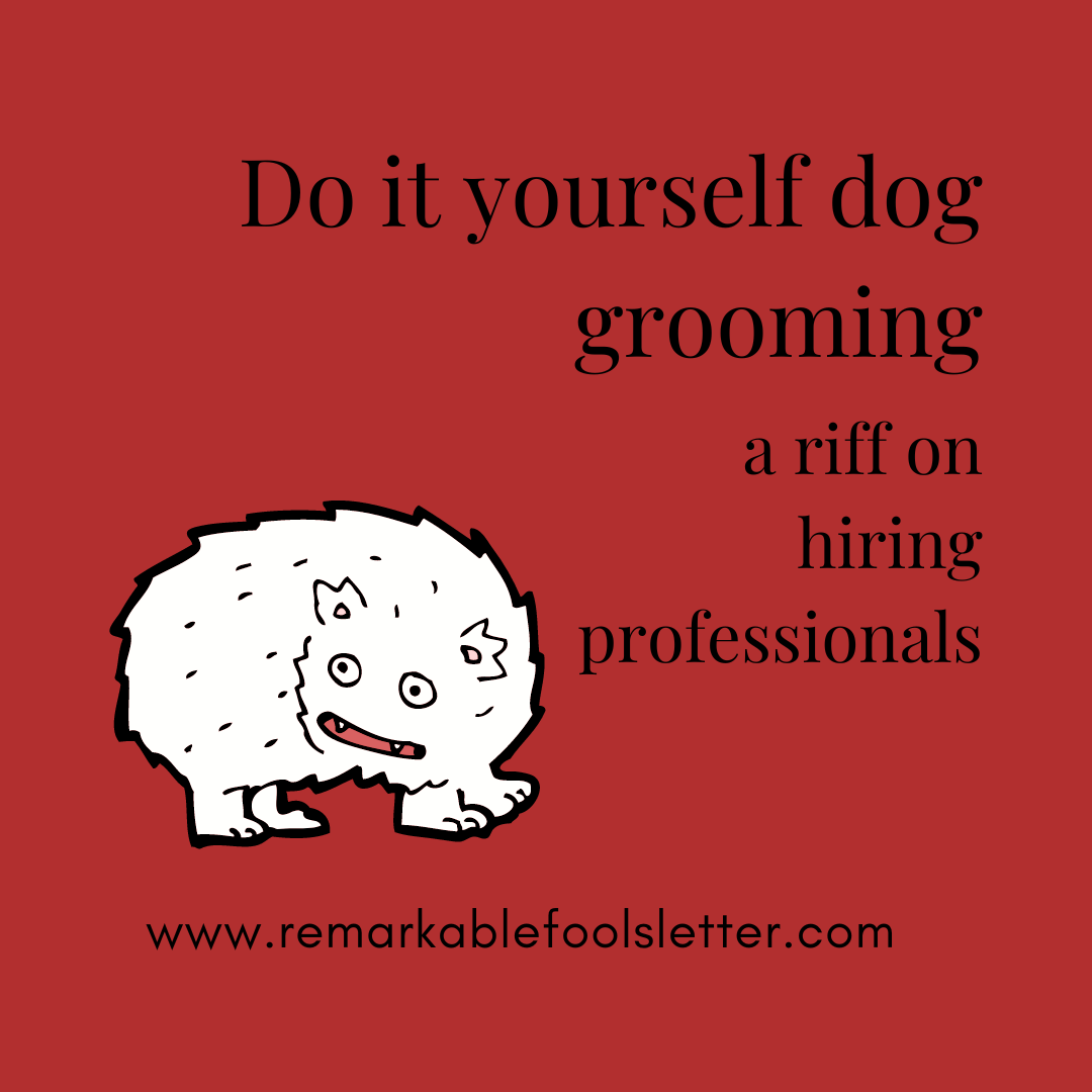 Do it yourself dog grooming by Jim Dalling