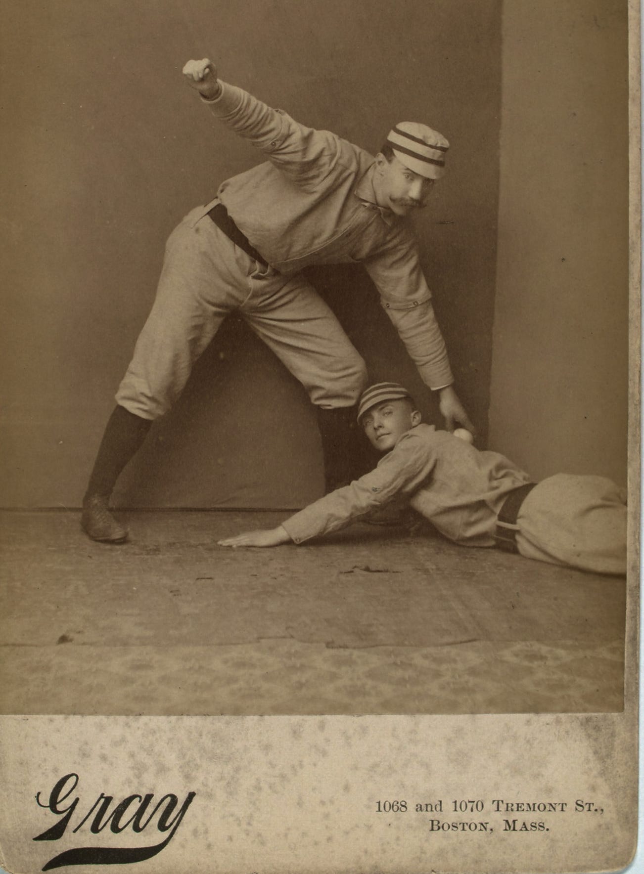 Studio Photo of Baseball Players (18801889)