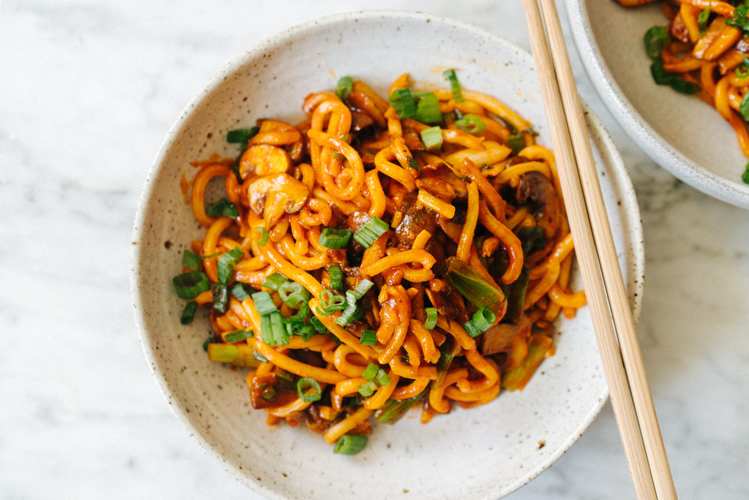 Gochujang mushroom udon by Hetty Lui McKinnon