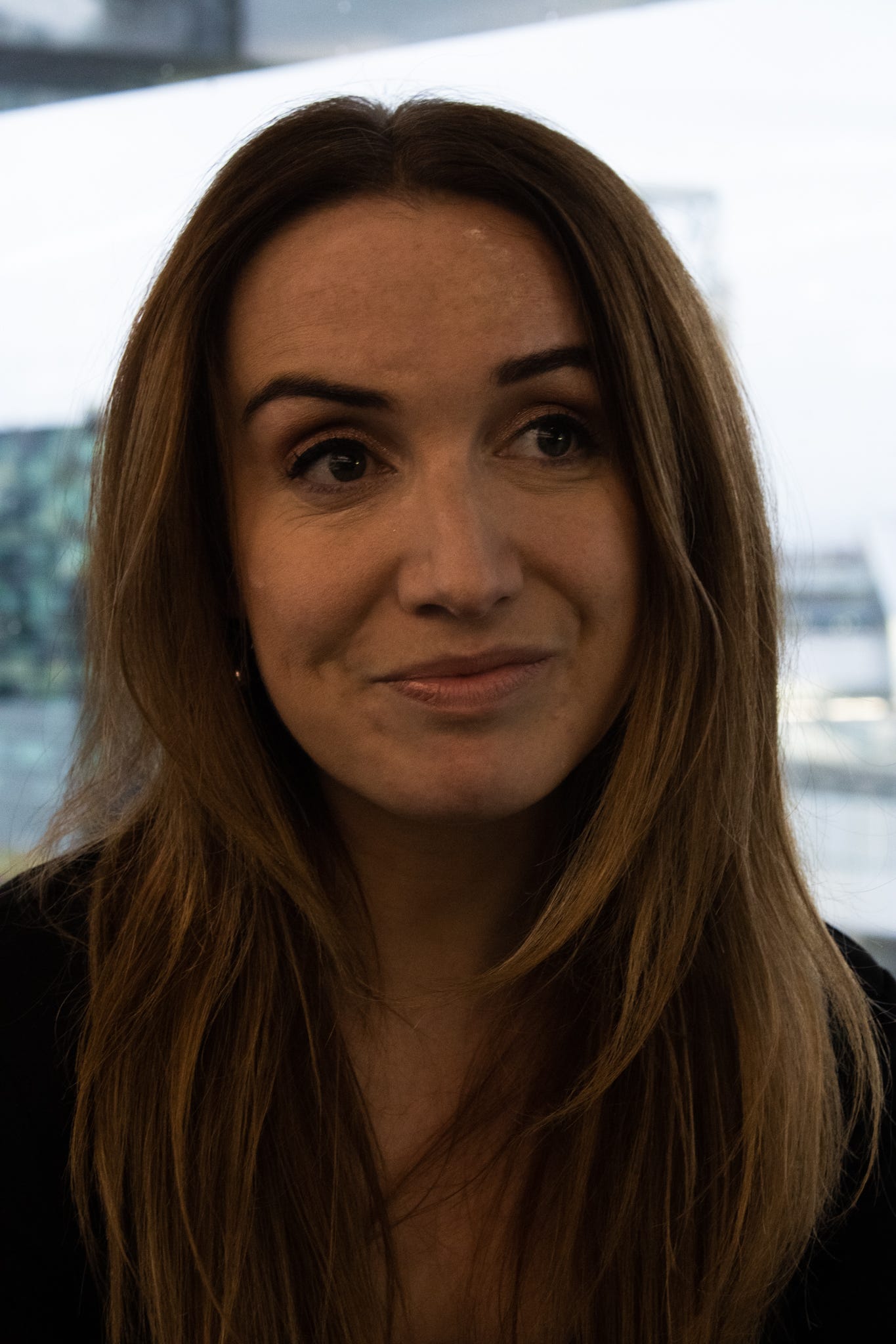 She thought her accent would keep her out of the media. Now she s