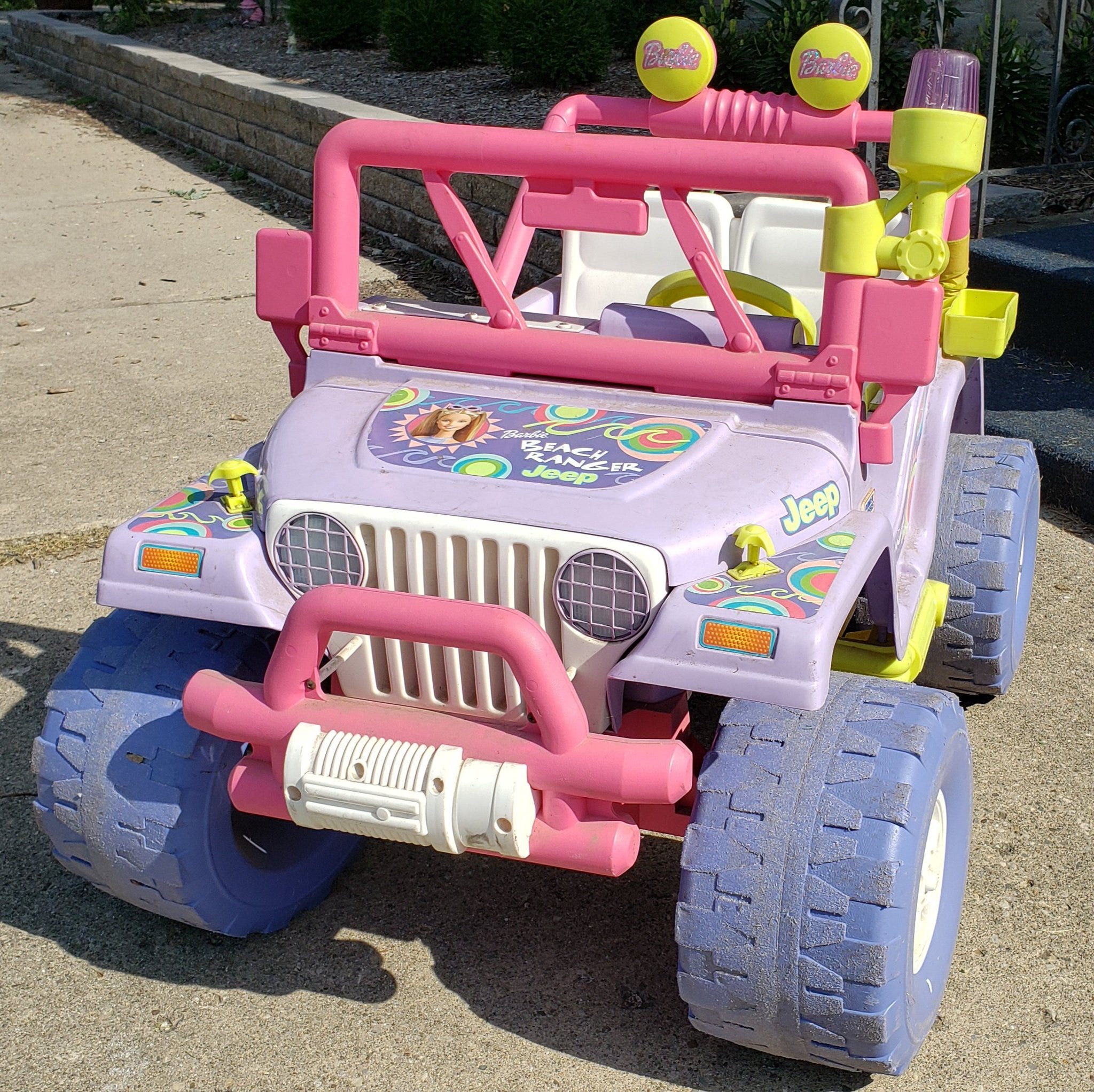 Barbie beach ranger jeep sales