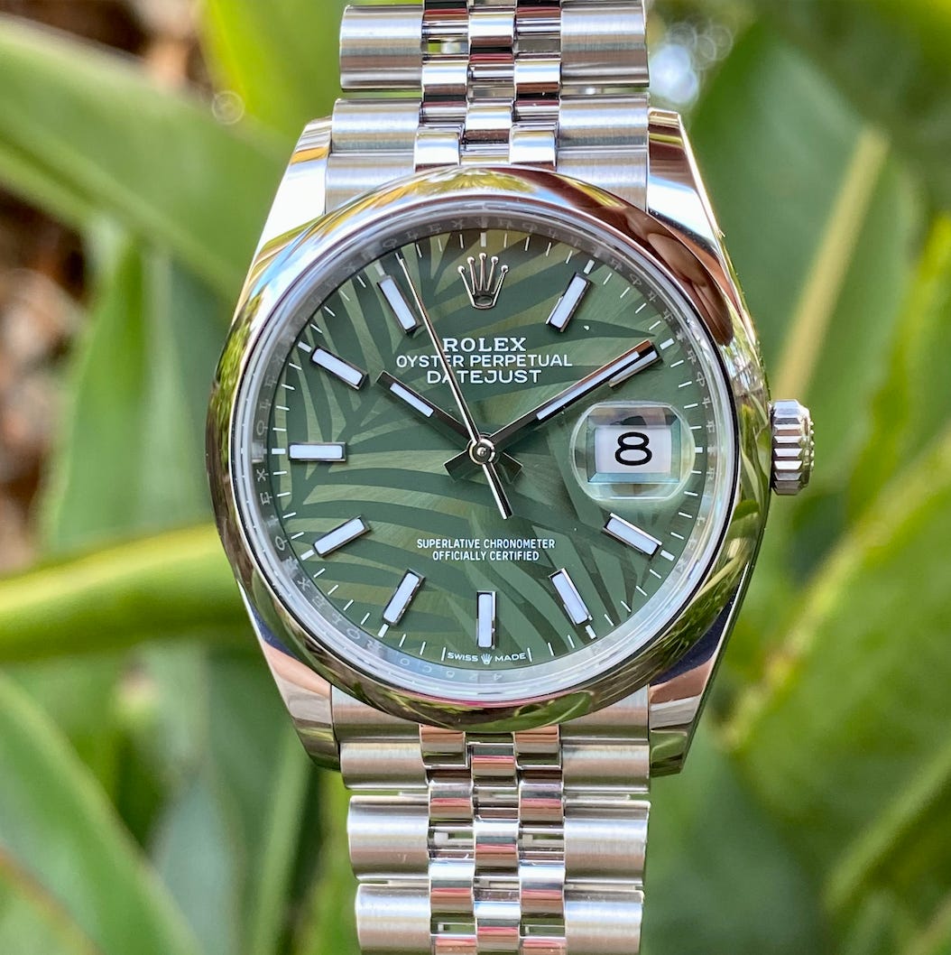 Rolex shop datejust amazon