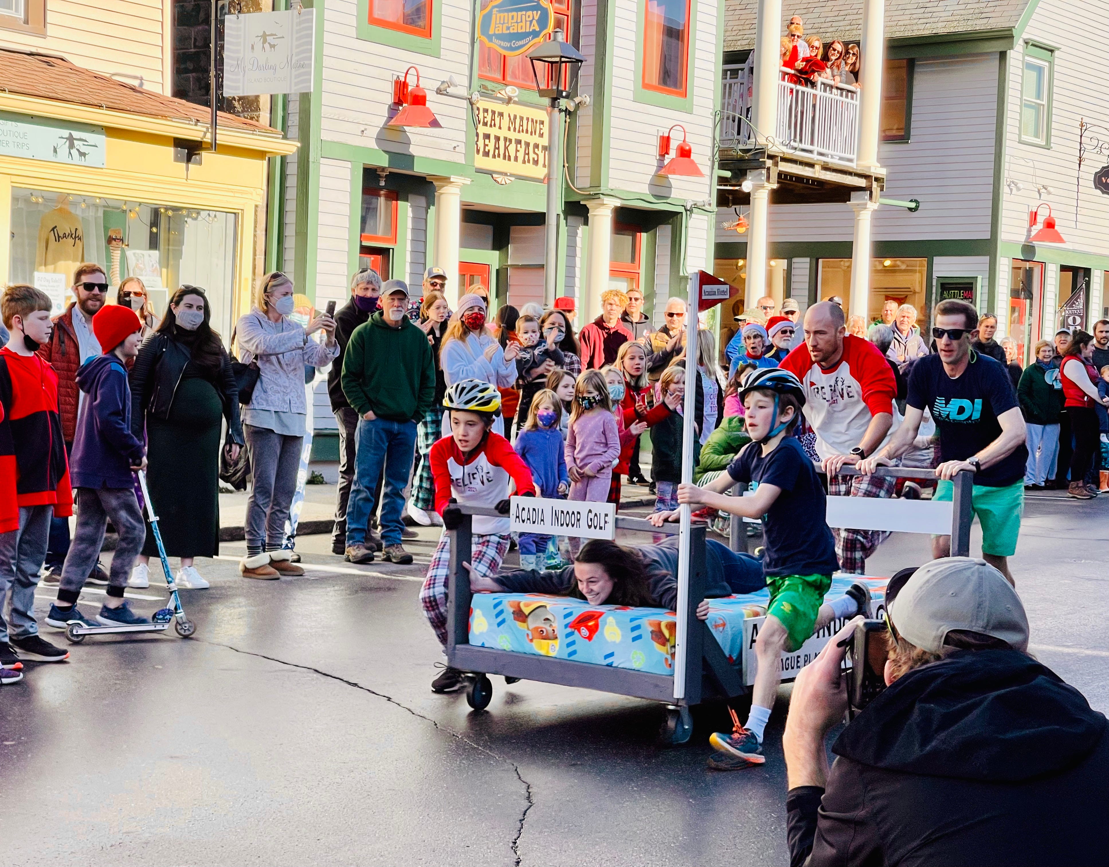 BED RACES AND PAJAMA SALE MOVE TO FRIDAY Bar Harbor Story