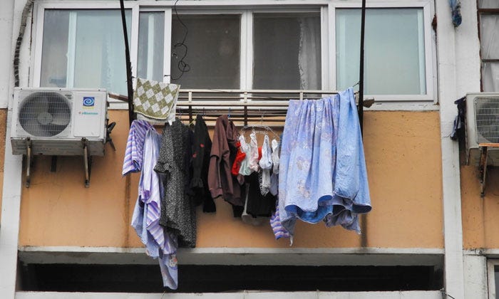 Dry clearance hanging clothes