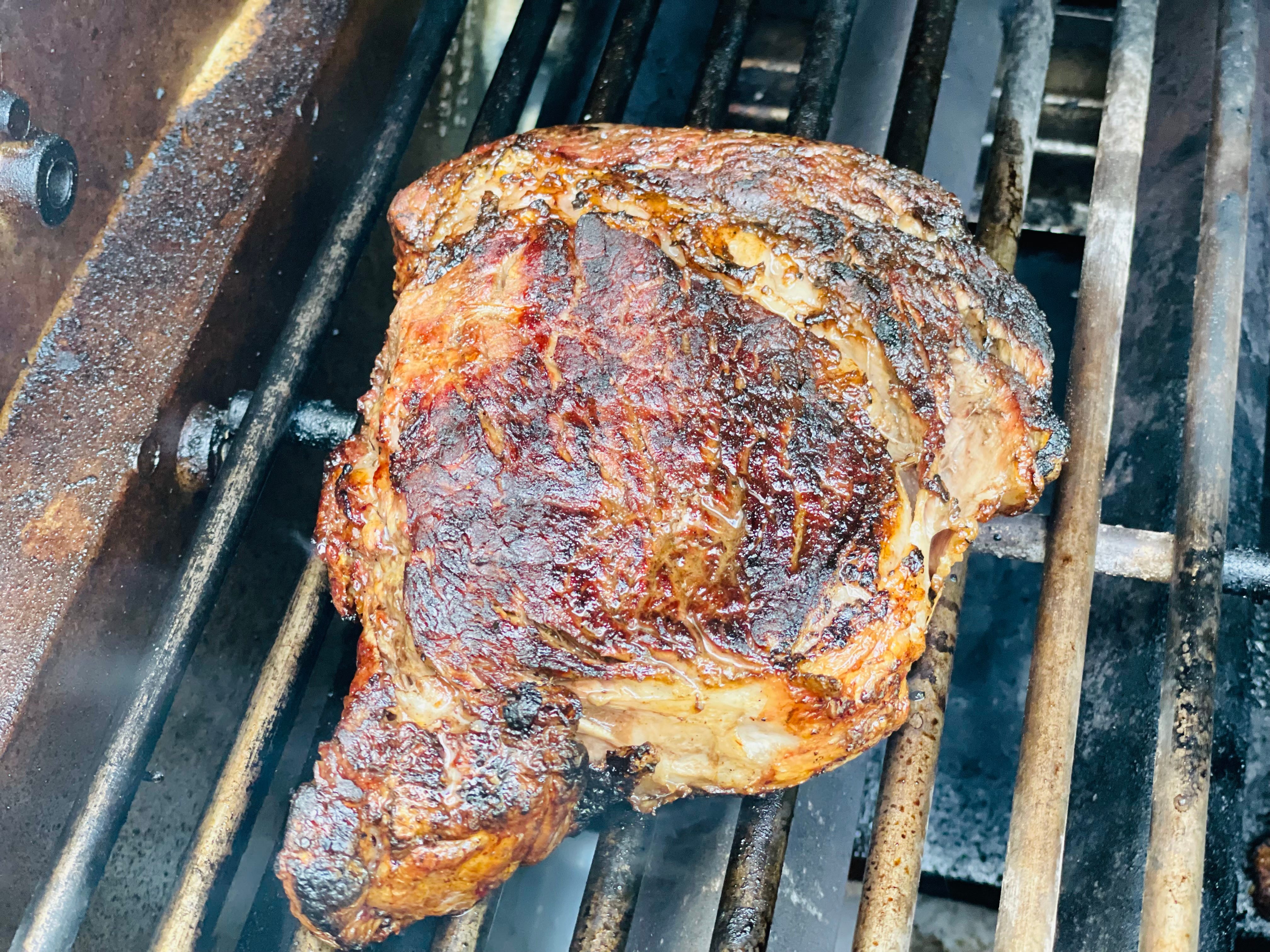 Bbqing frozen deals steak