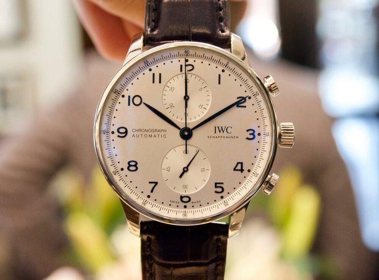 Iwc classic watch outlet