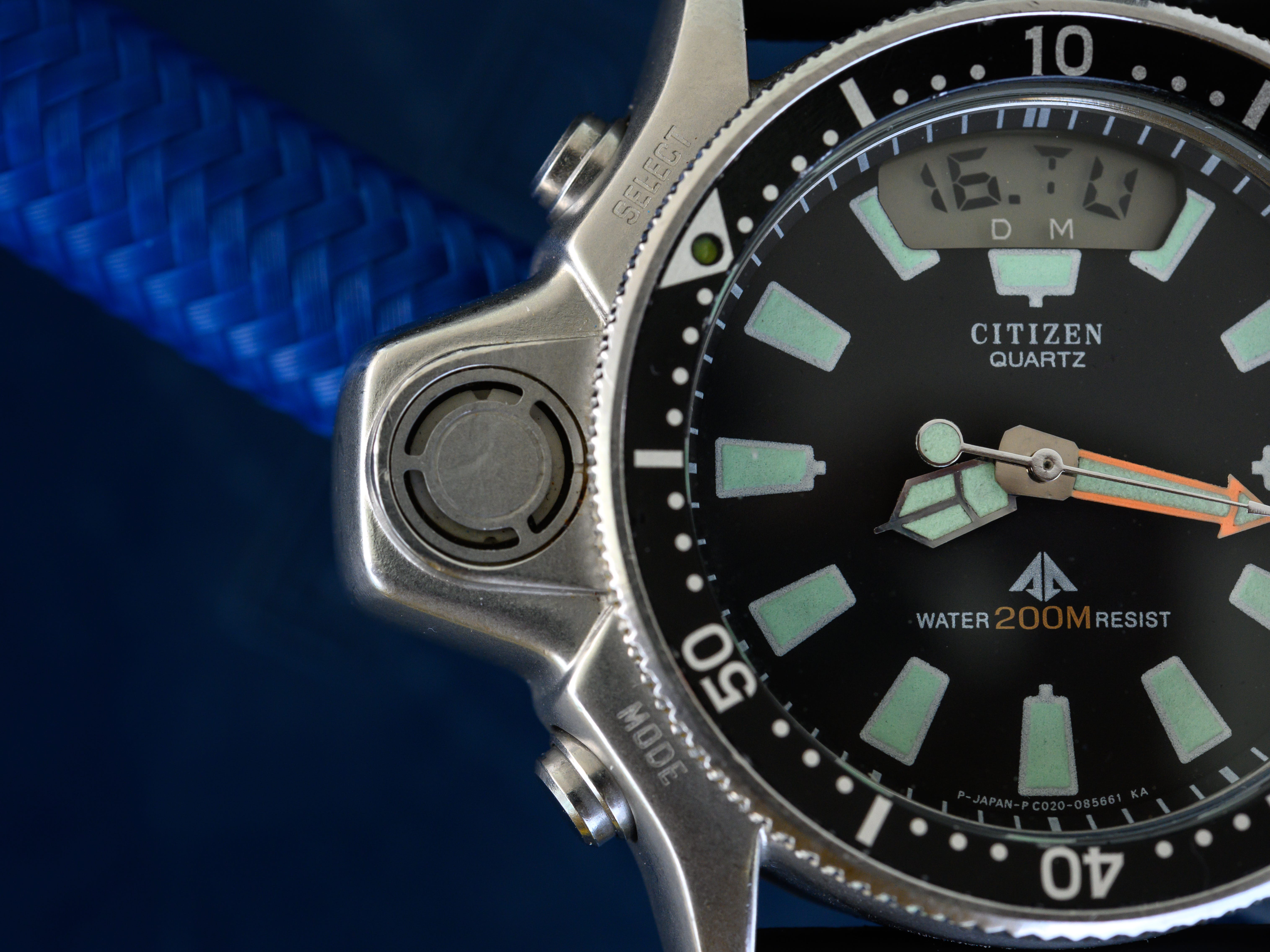 Citizen quartz water 200m resist sales