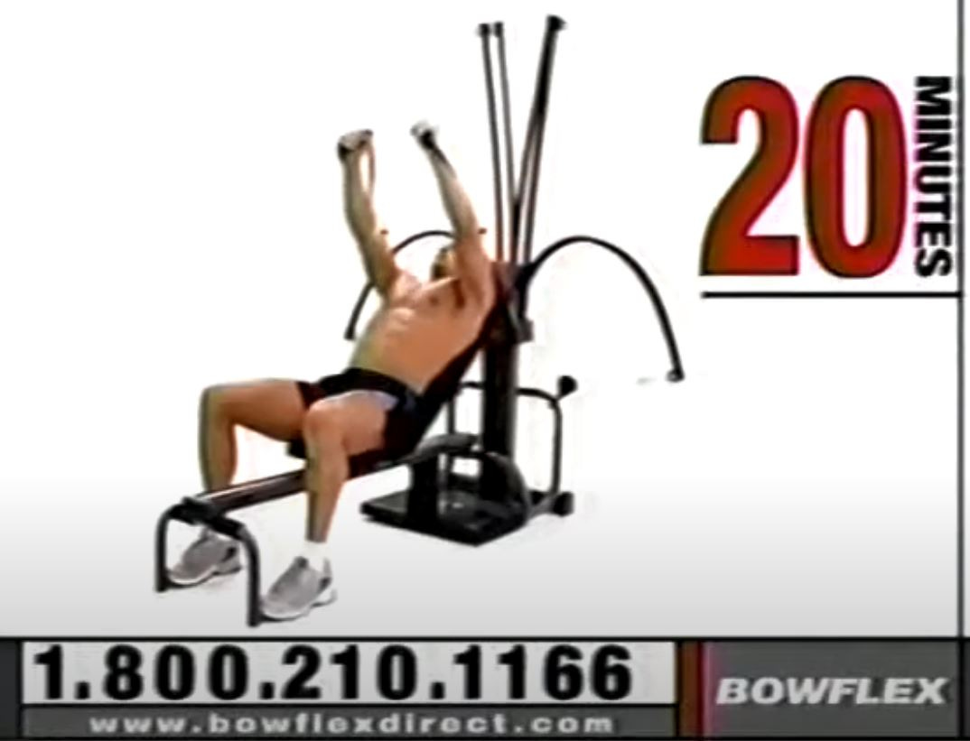 Bowflex xtl chest 2025 workout