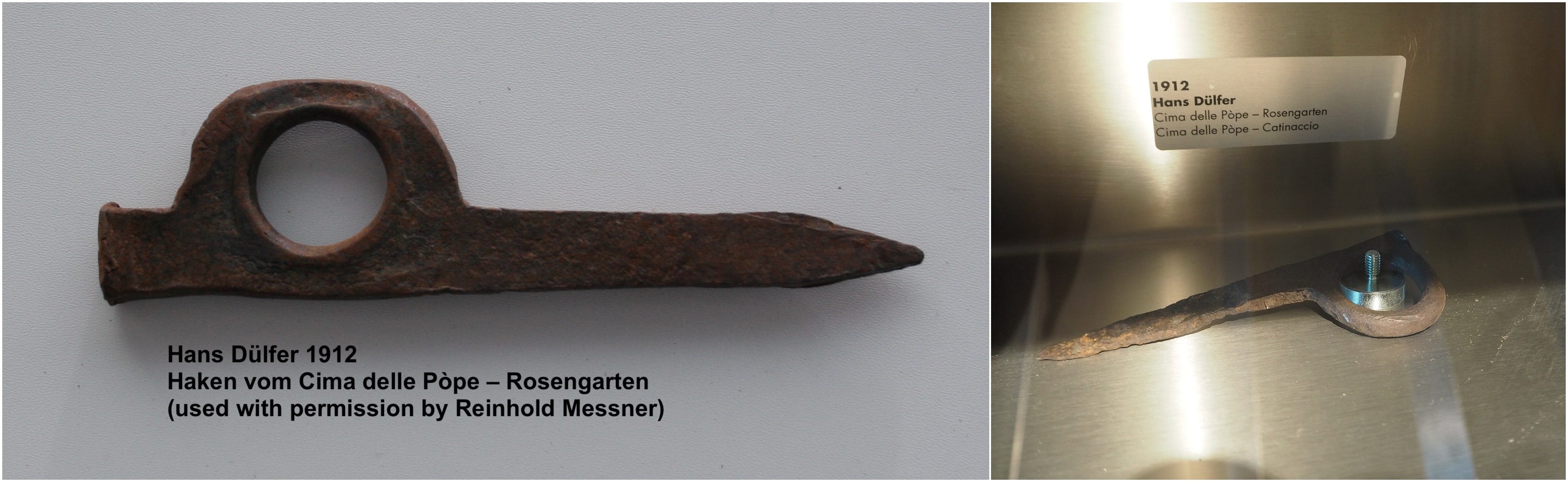 Climbing Pitons Early Evolutionpart 1eFiechtlhaken Design.