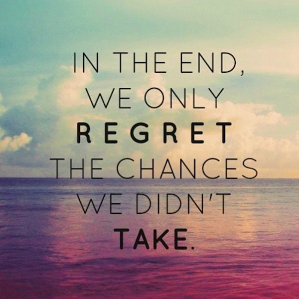 Have No Regrets! - by Nikita Bhatia - NoRegrets
