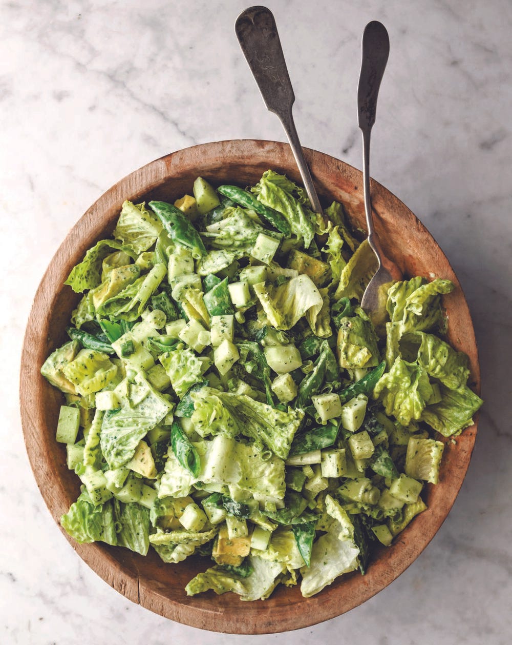 The Greenest Green Salad by Jessica Battilana
