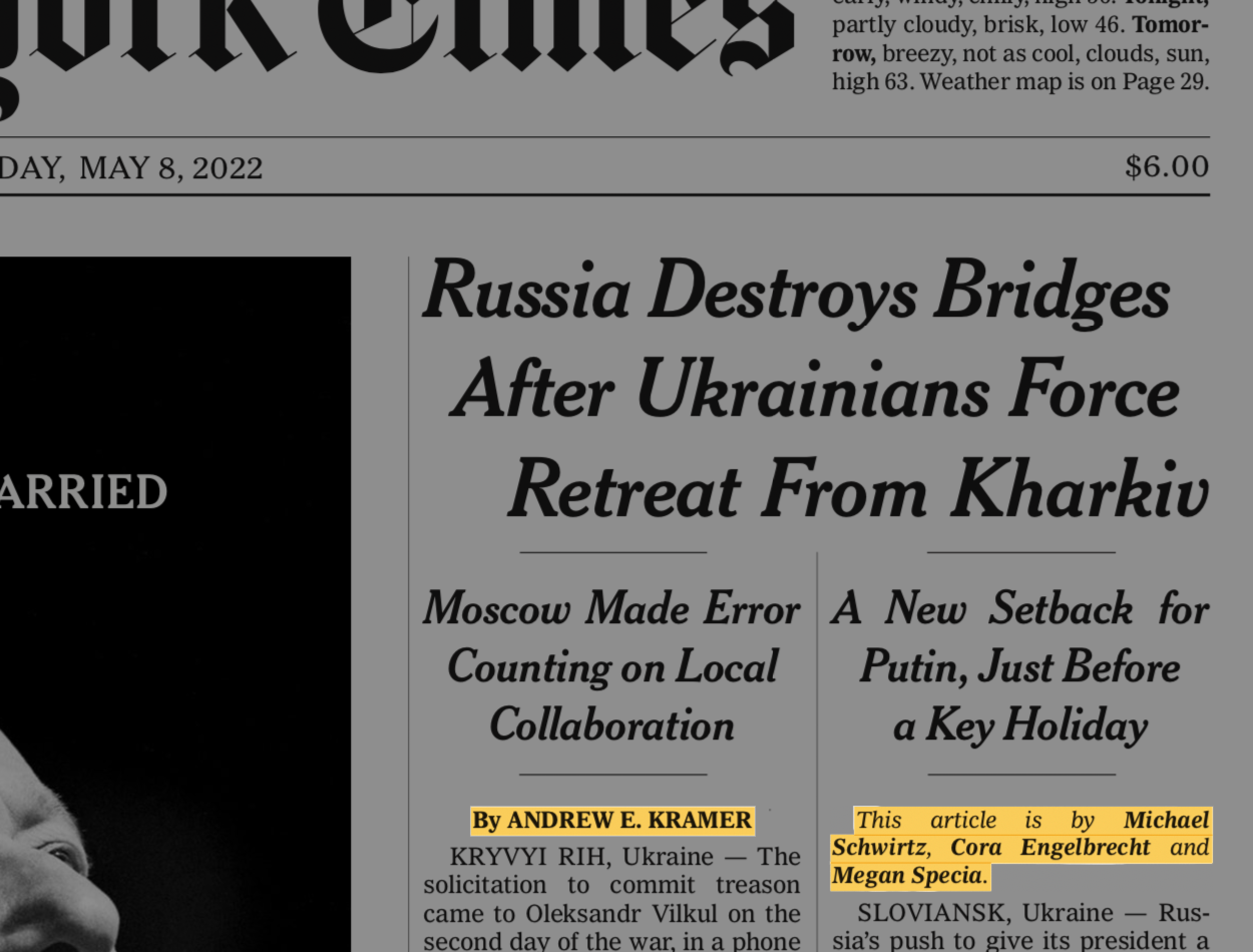 Big Byline: A look at lengthening byline credits at the New York Times 