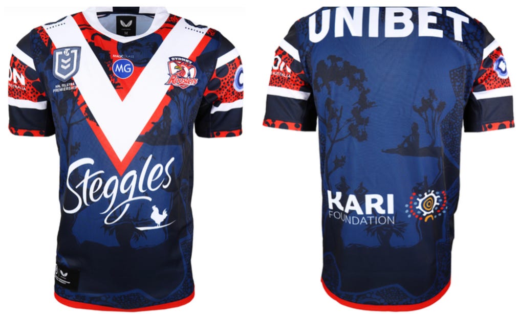 Roosters indigenous jersey 2019 on sale