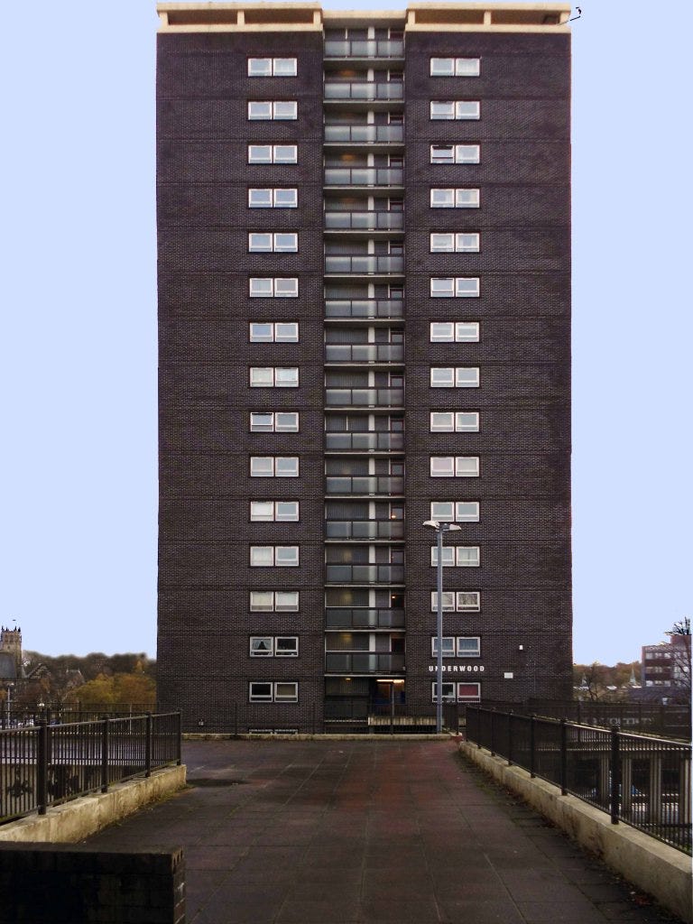 Towers on the hill The dwindling life of Rochdale's 'Seven Sisters'