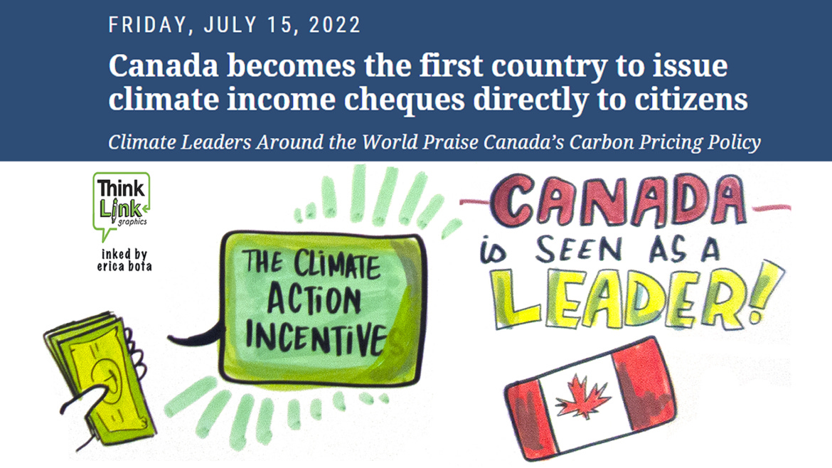 Canada becomes first country to issue climate income cheques