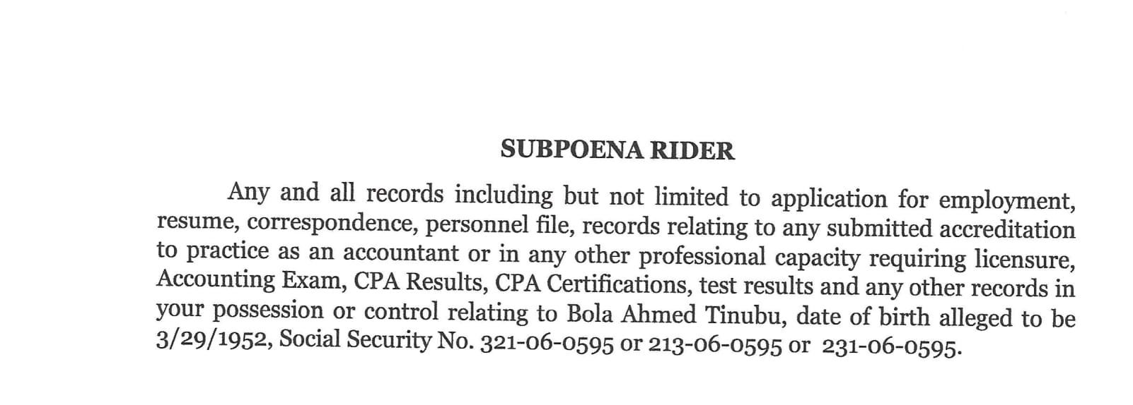 Has Bola Ahmed Tinubu Committed Perjury? The Evidence Says Yes