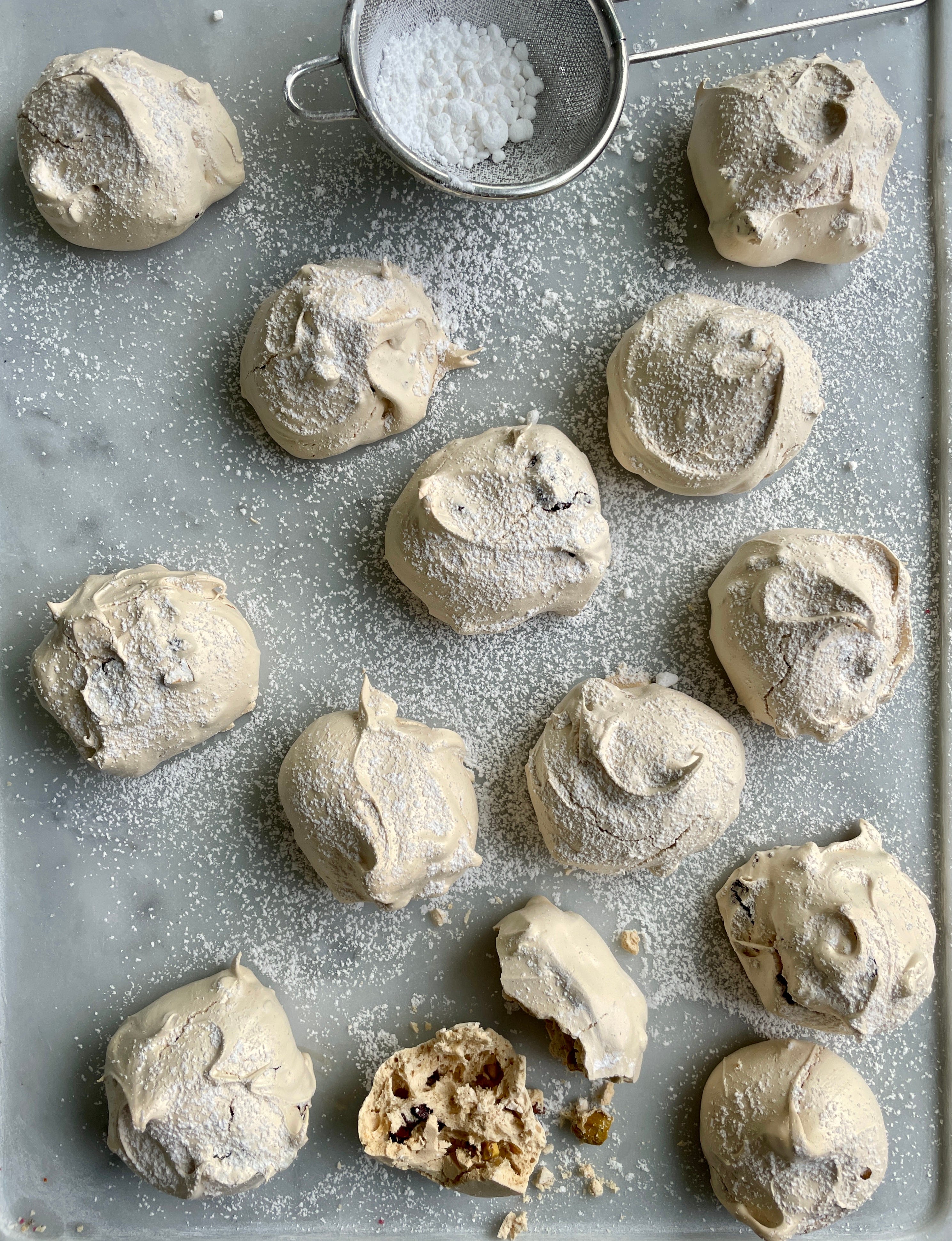 Fruit & Nut Brown Sugar Meringues by Susan Spungen
