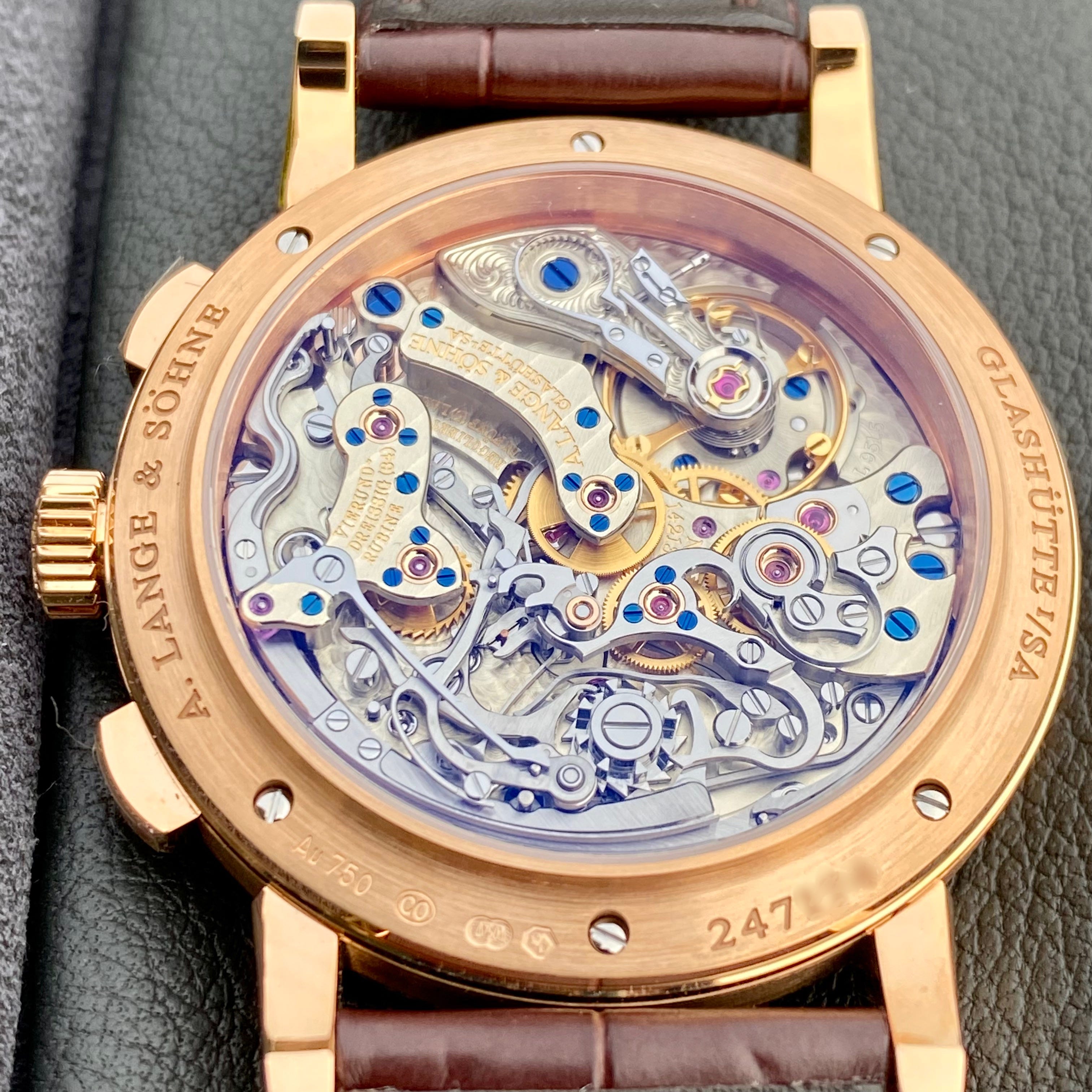 Review A. Lange S hne 1815 Flyback Chronograph Pink Gold with