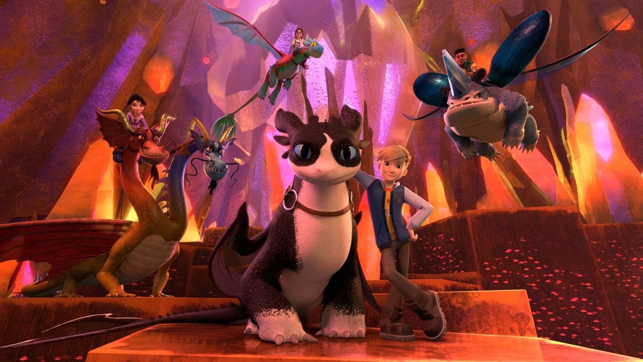 How to train hot sale your dragon now tv