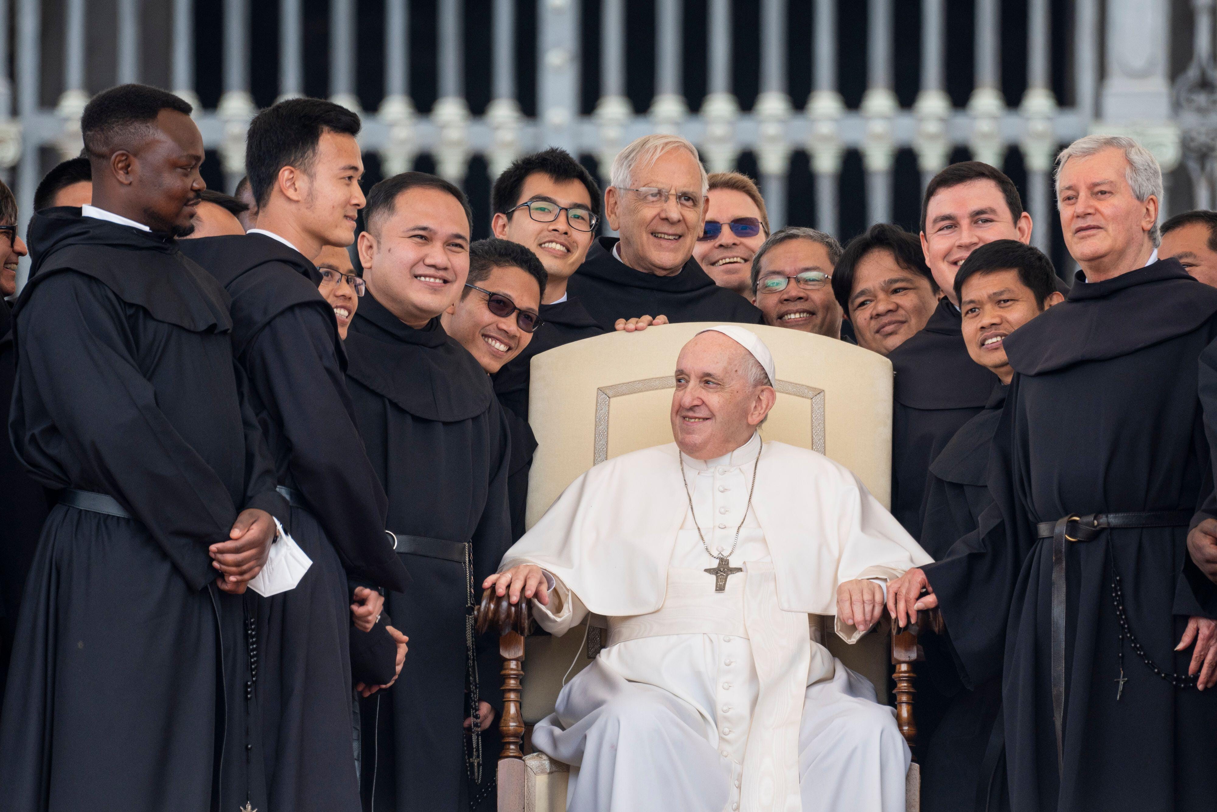Pope Francis allows lay members to govern clerical religious orders
