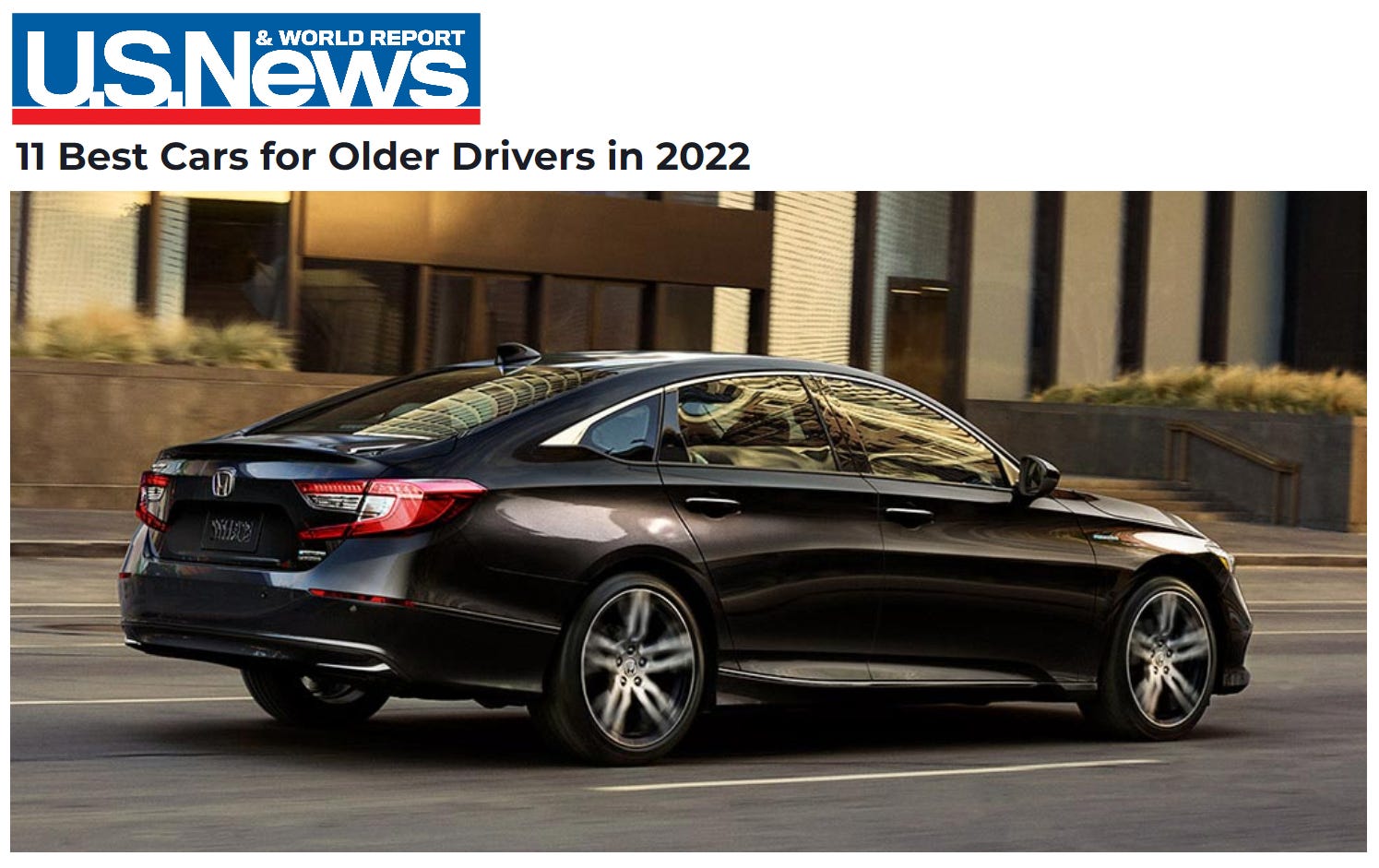 The 11 Best Cars for Older Drivers