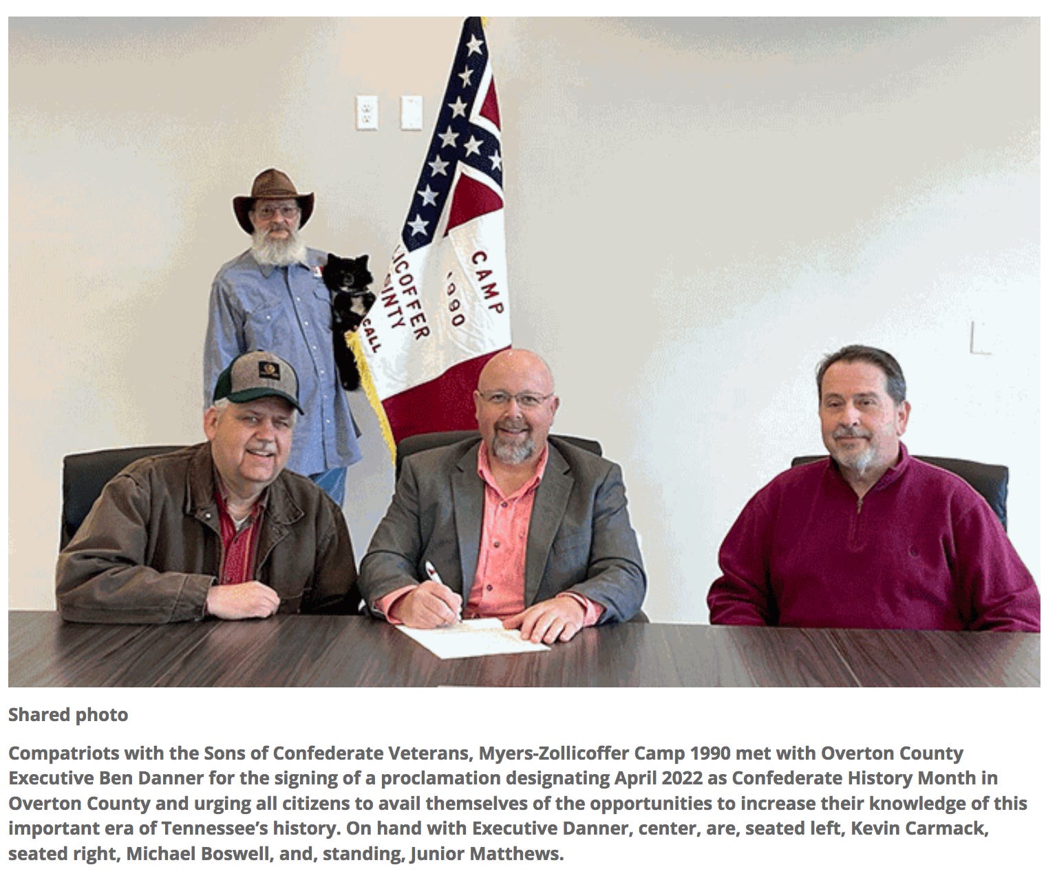 Livingston, Tennessee's Black Mayor is a Member of the Sons of