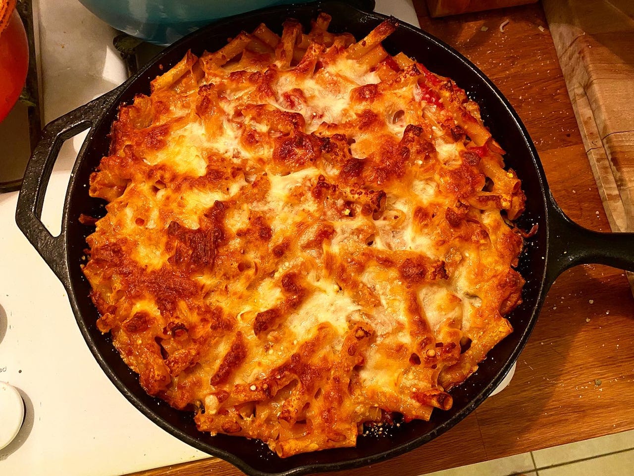 Baked Ziti with Eggplant by Adam Roberts