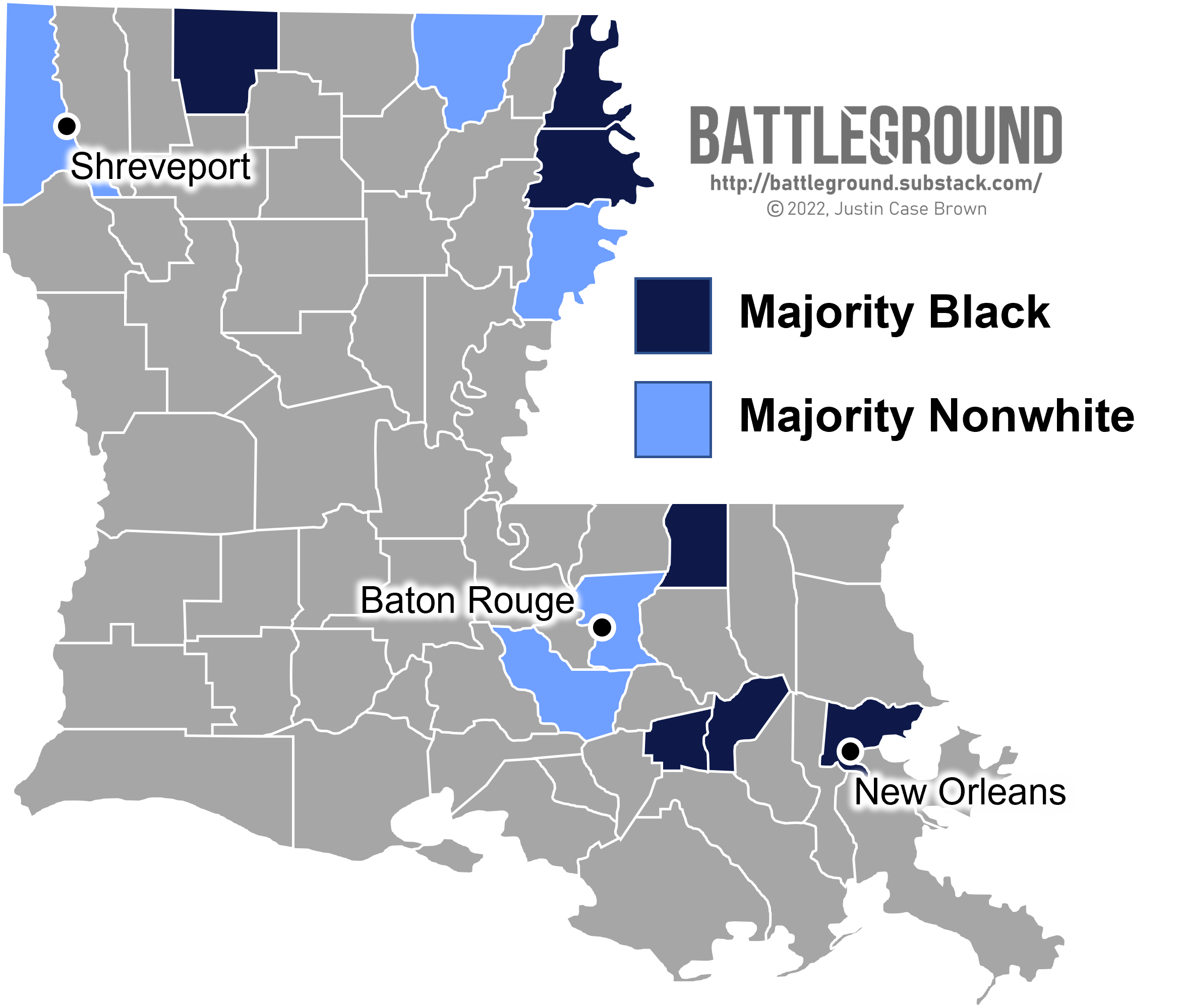 Louisiana One Is Not Enough by Justin Brown