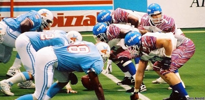 The Arena Football League Was a Logo Wasteland