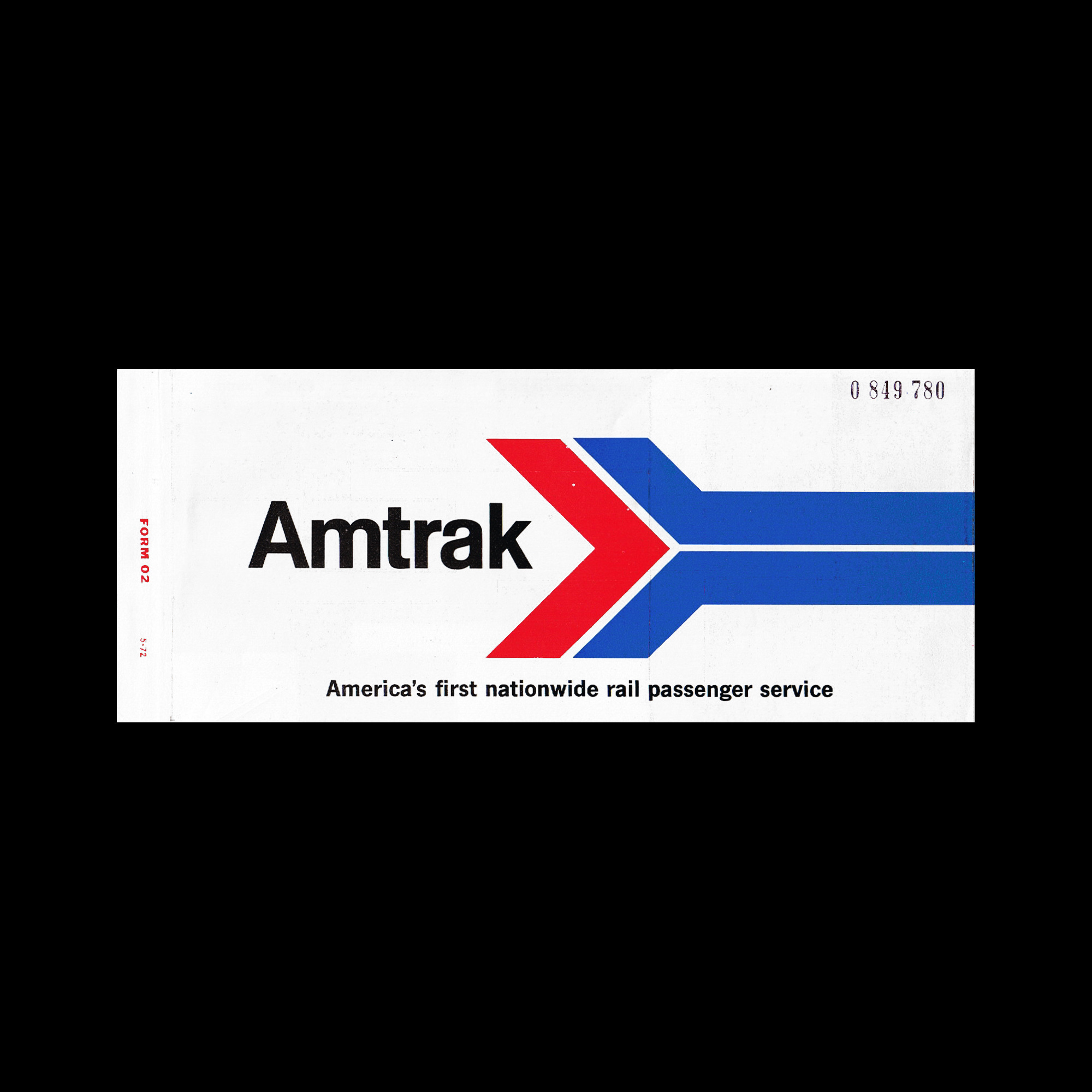 Amtrak, 1971 Logo Histories by Poppy Thaxter