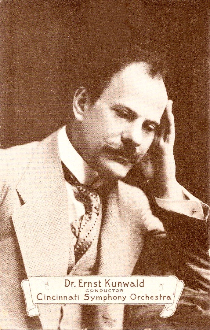 Dr. Ernst Kunwald The Internment of a Maestro