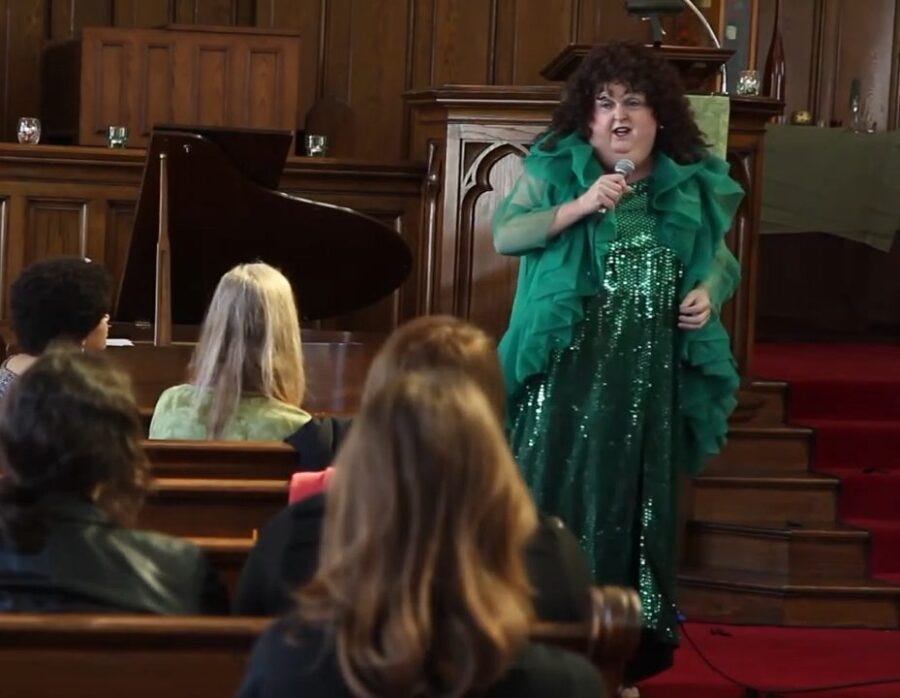 Legendary Drag Queen Sings ‘Peace On Earth’ In Church. It’s Awful