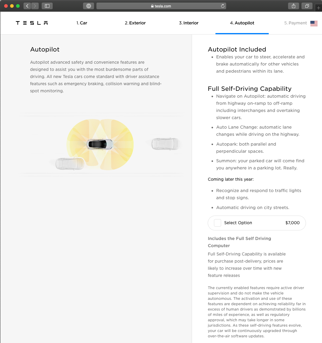 Autopilot with hot sale convenience features