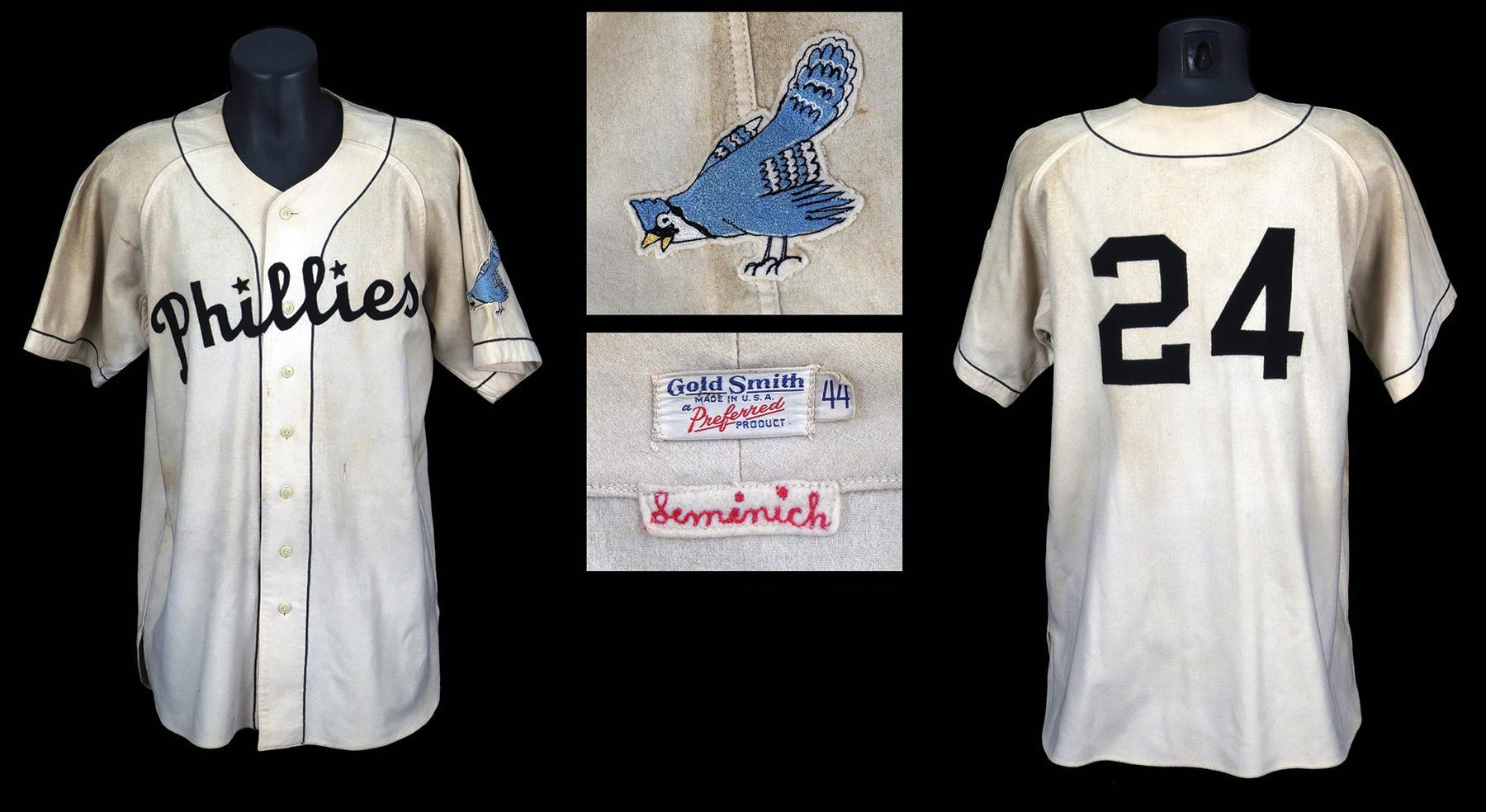 Phillies jersey history hotsell