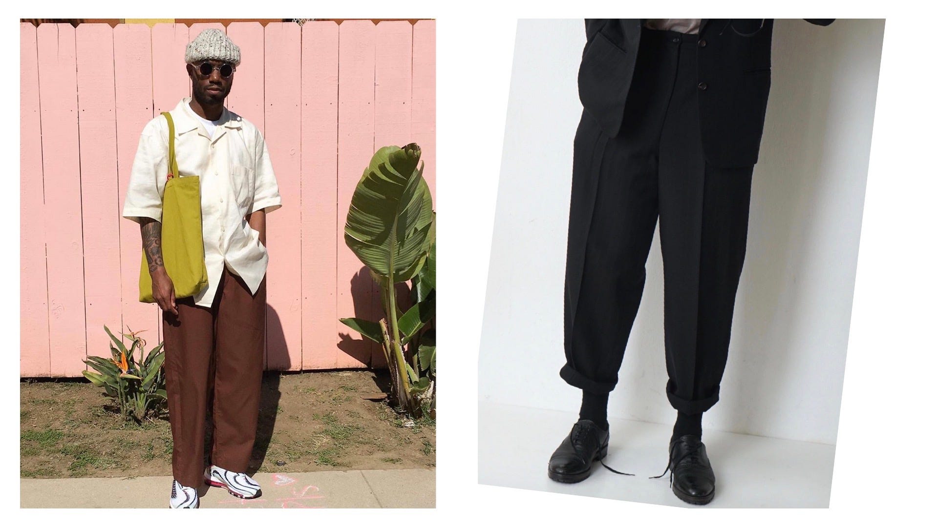 BLACKBIRD ／ varsity trouser ・ comoli