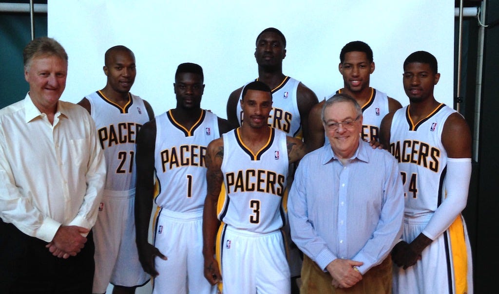 Larry deals bird now
