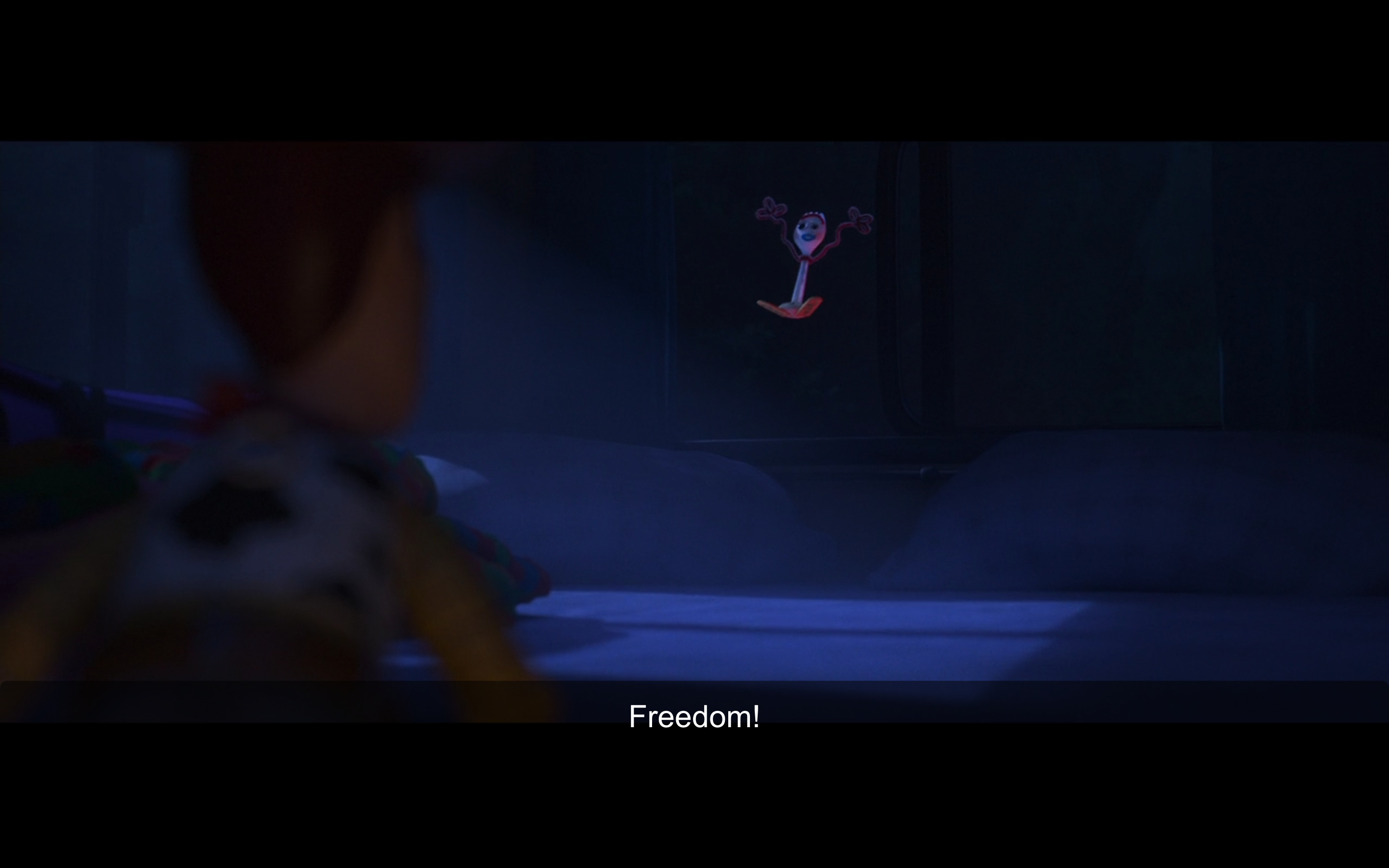 Woody and forky 2024 walking