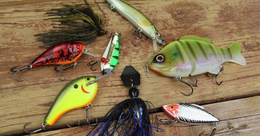 Best spring sales bass lures