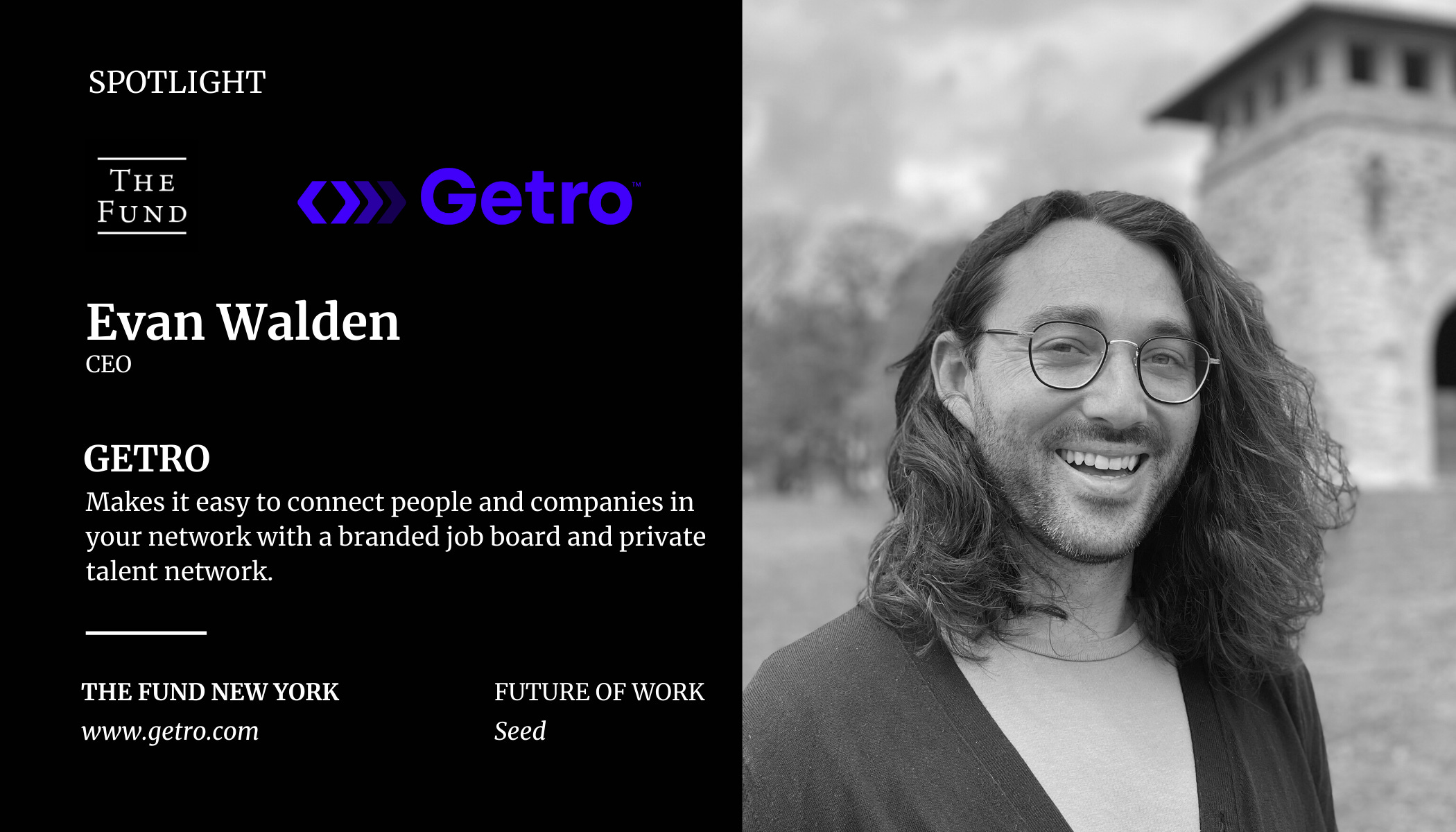 The Fund Founder Spotlight Interview Evan Walden of Getro