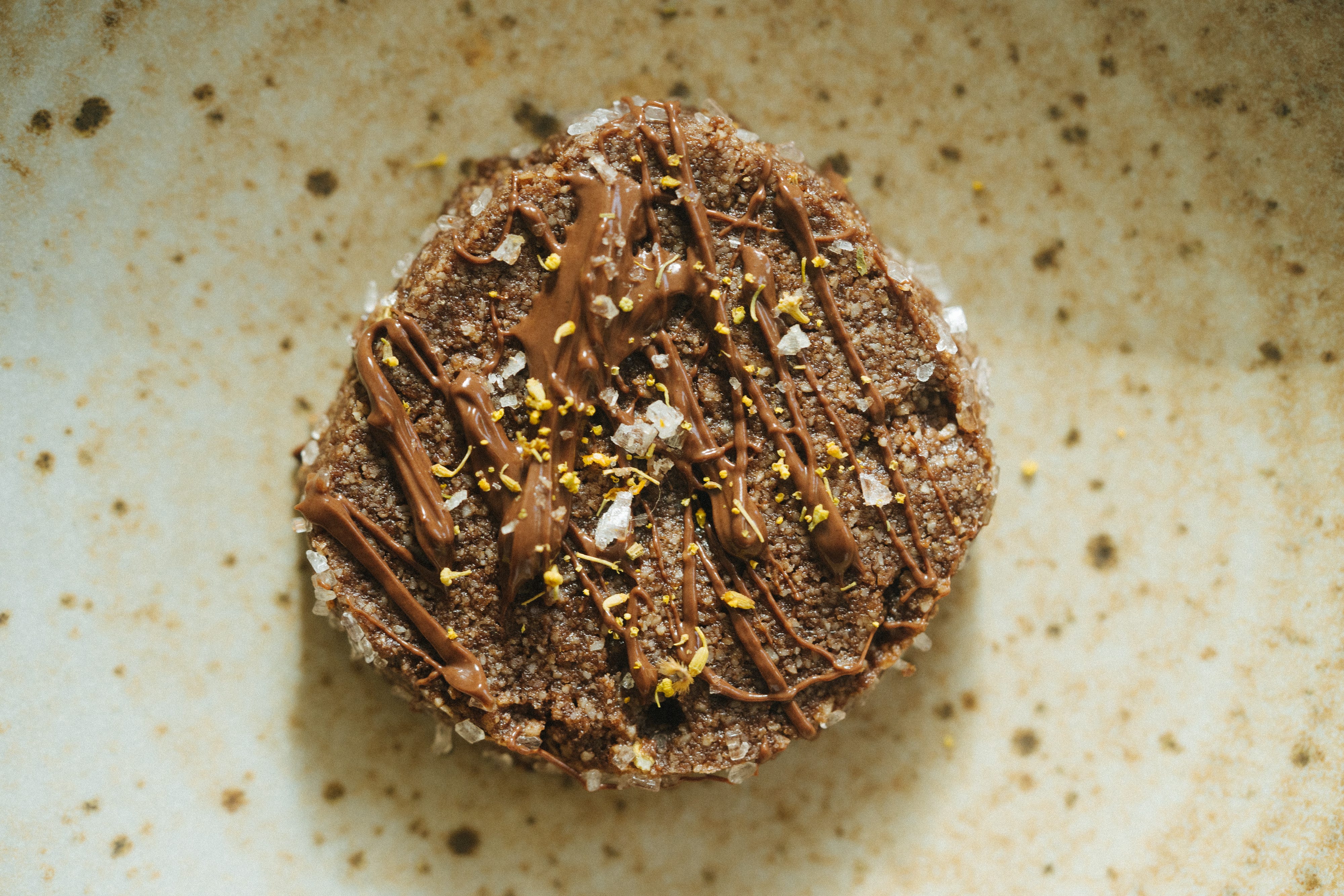 A chocolate and fennel cookie by Hetty Lui McKinnon