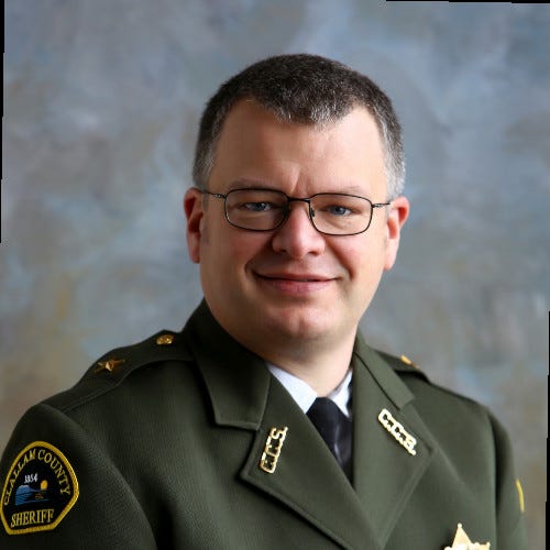 Clallam County Sheriff Candidate Brian King drops $4 723 83 of his own