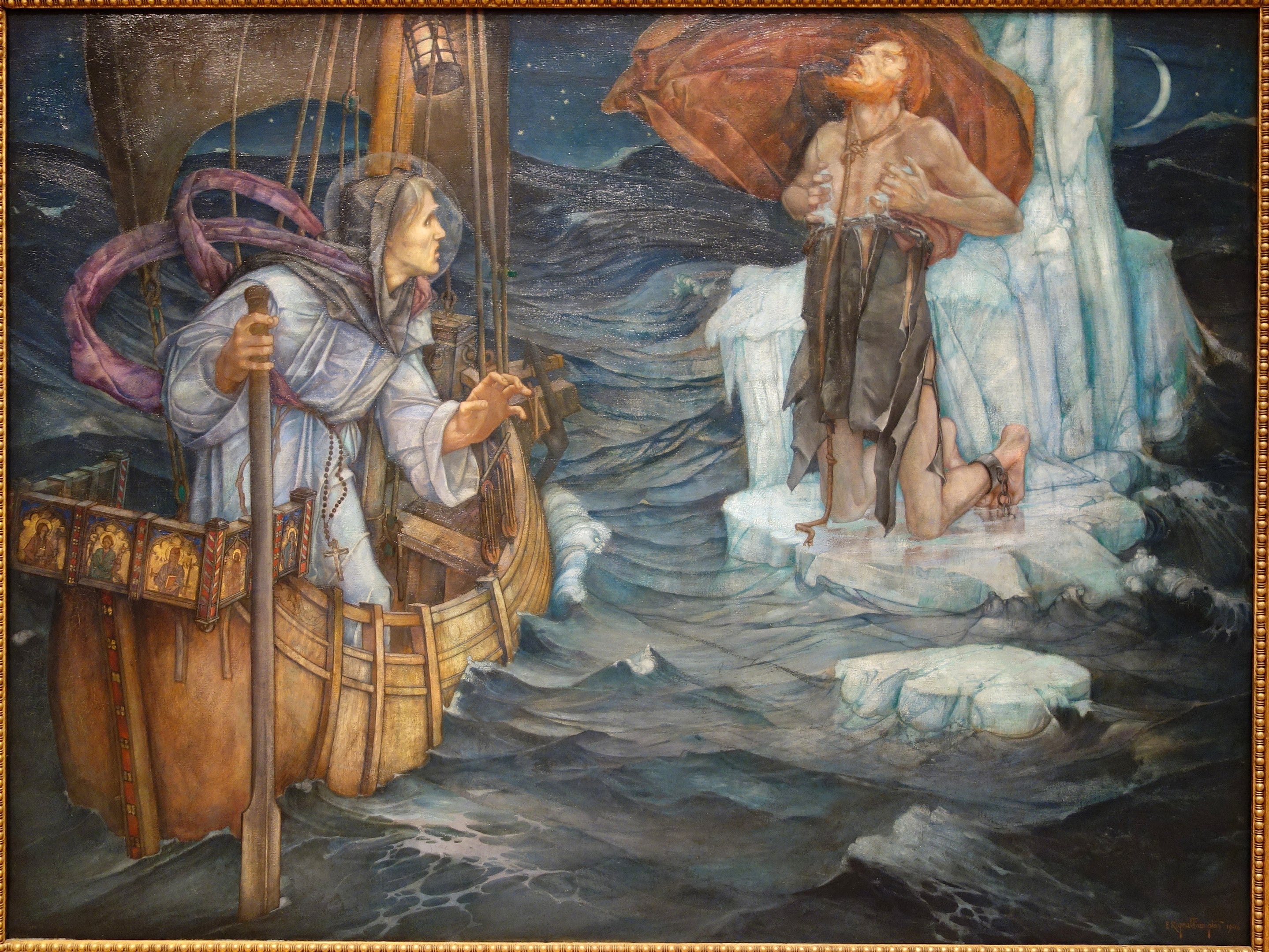 Saint Brendan by Hugh Hunter The Manly Saints Project
