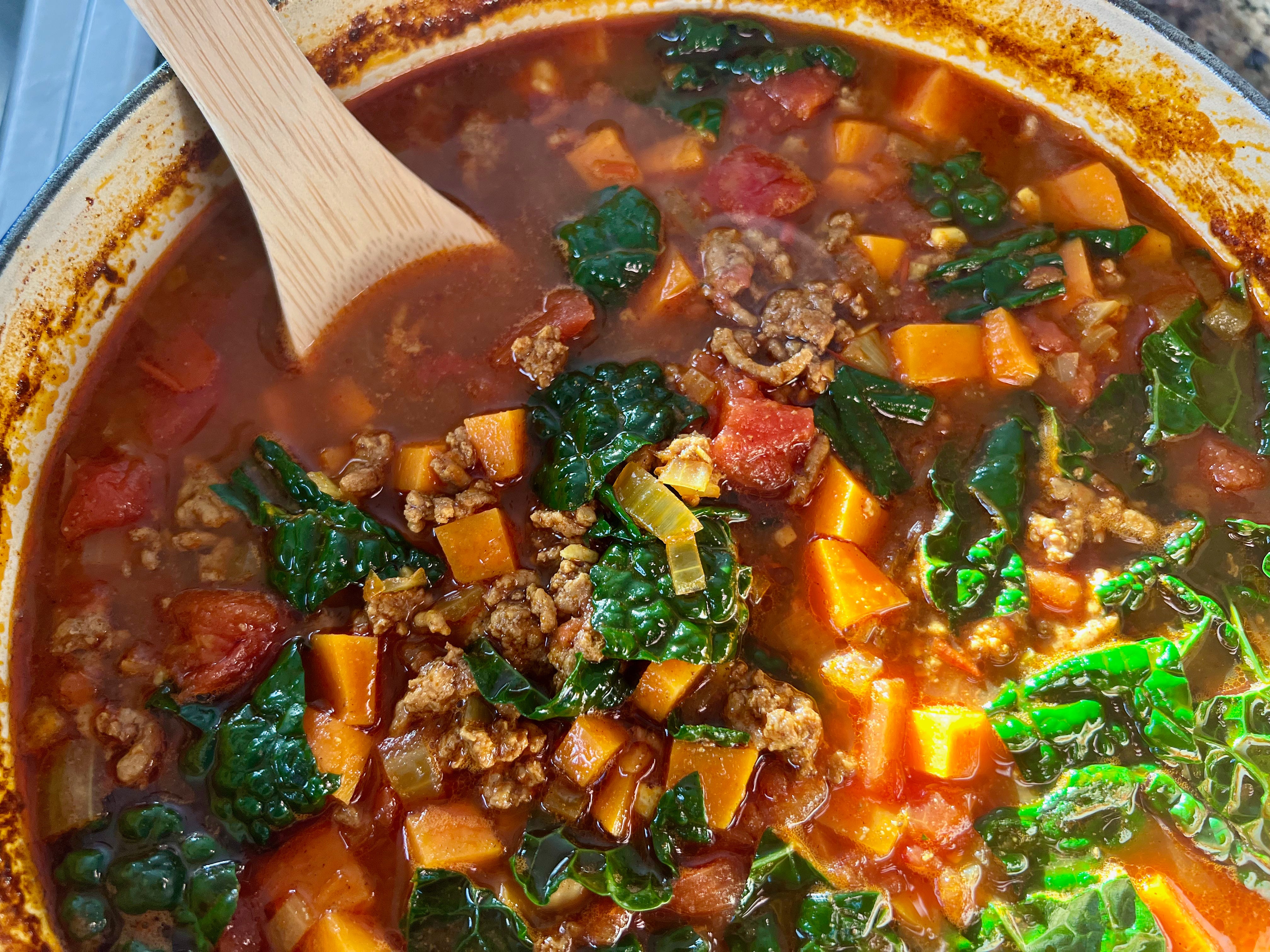 Spicy Lamb Chili by Jennifer Makan Makans of a Chef