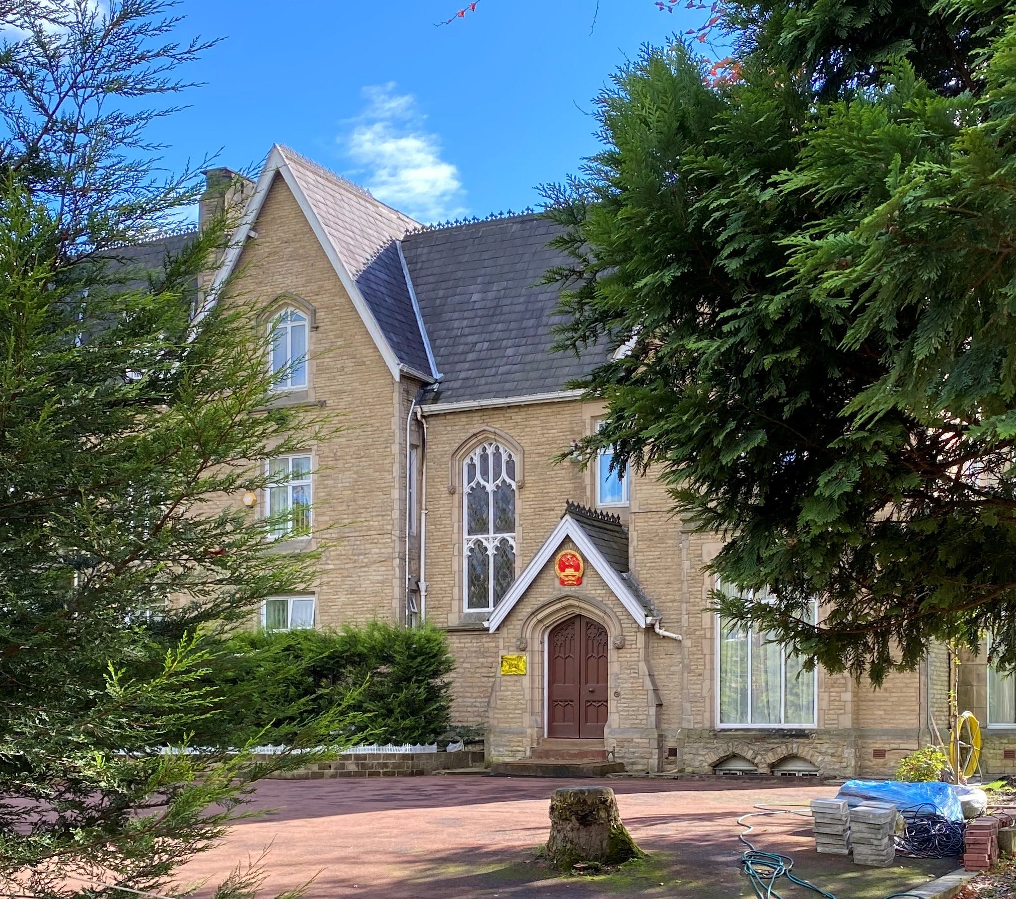 The rich history of a secluded mansion in Manchester