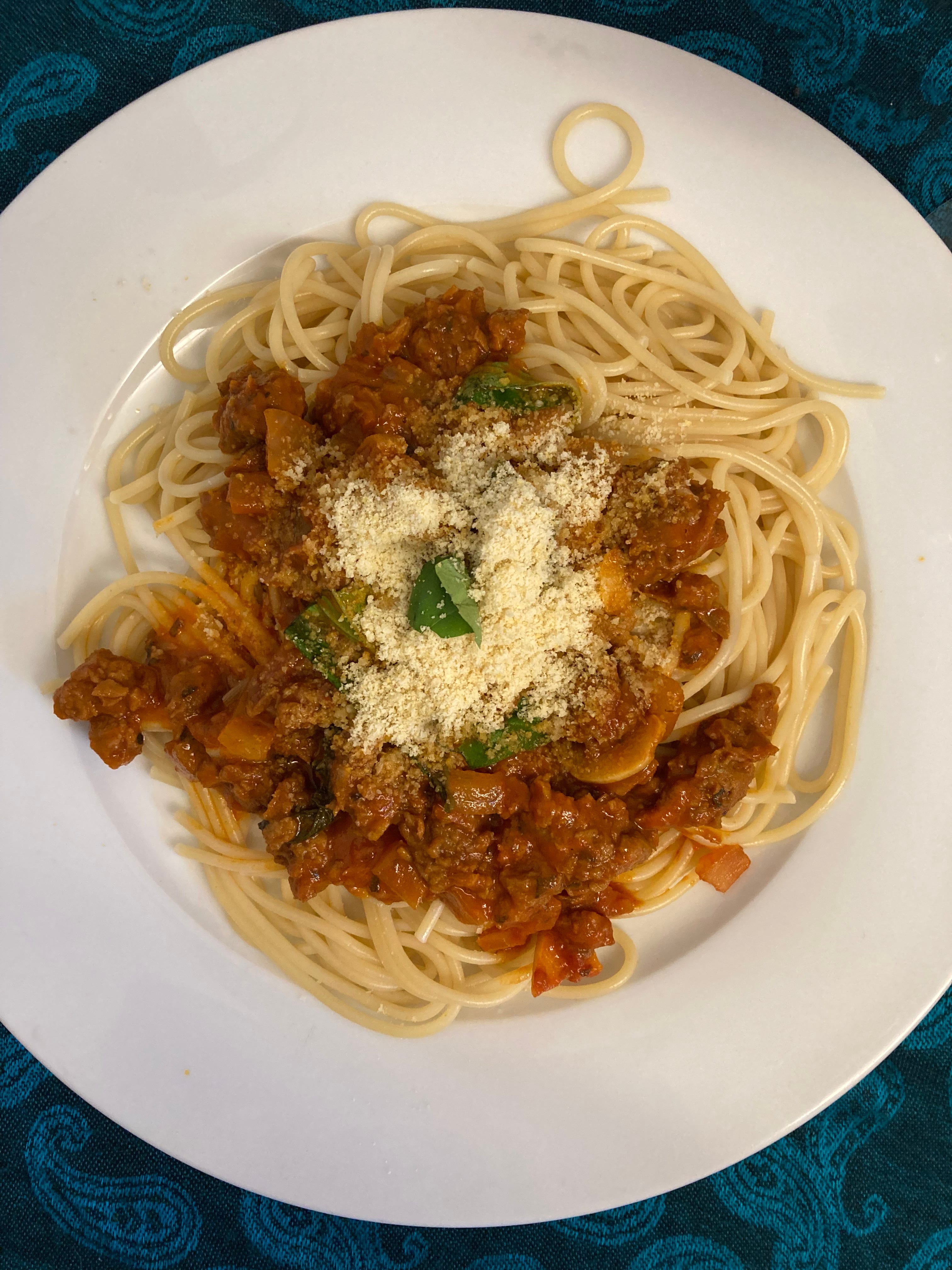 Spaghetti Bolognese by So Fasrus The Vegan Consultant