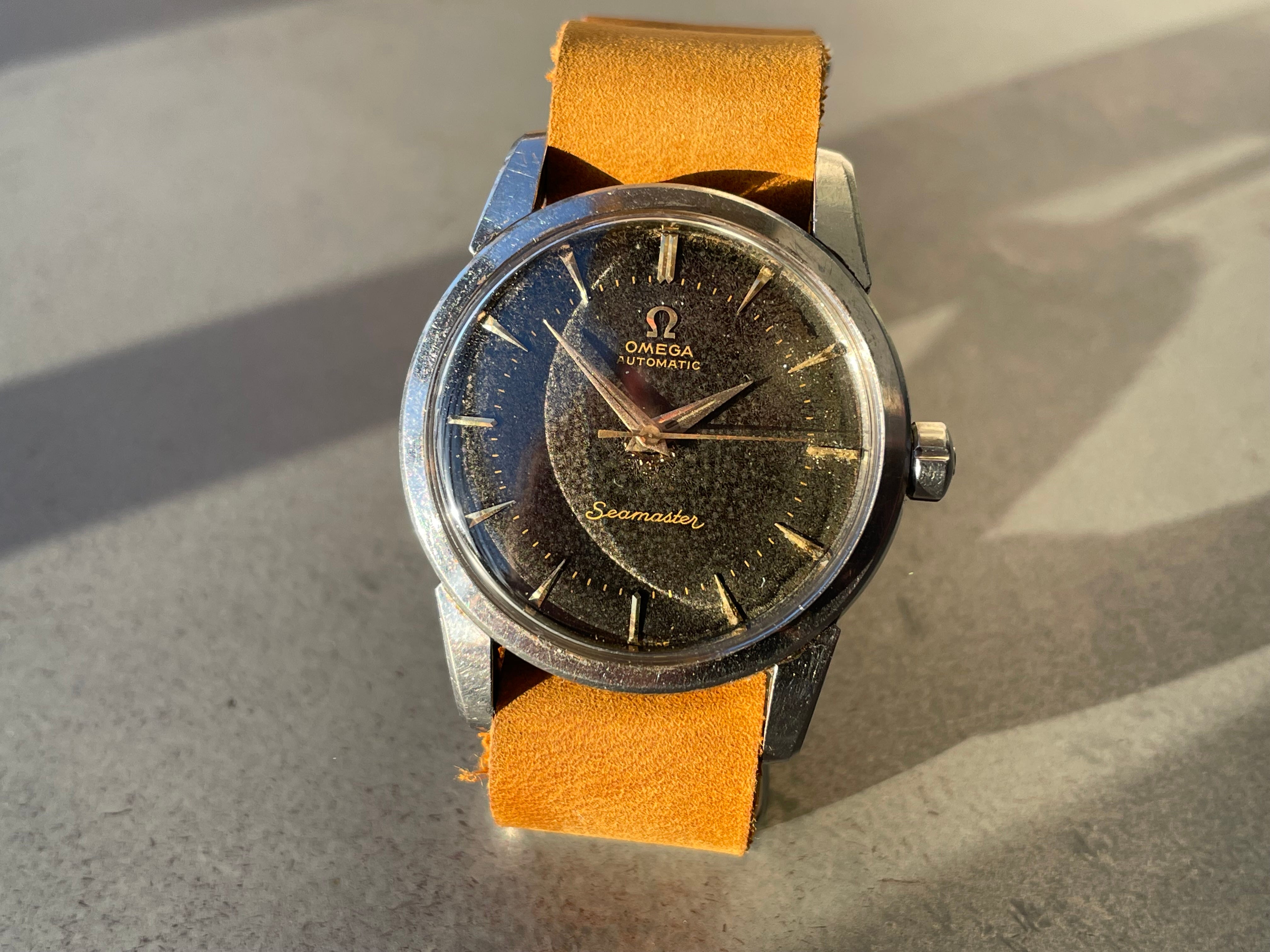 Vintage discount watch patina