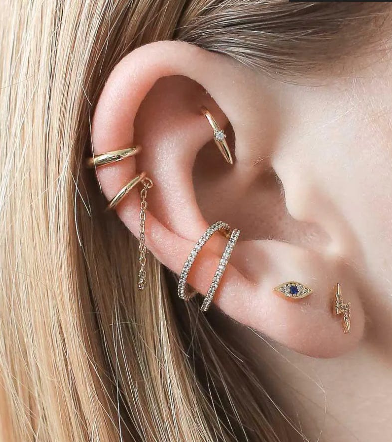 Hypersensitive earrings outlet