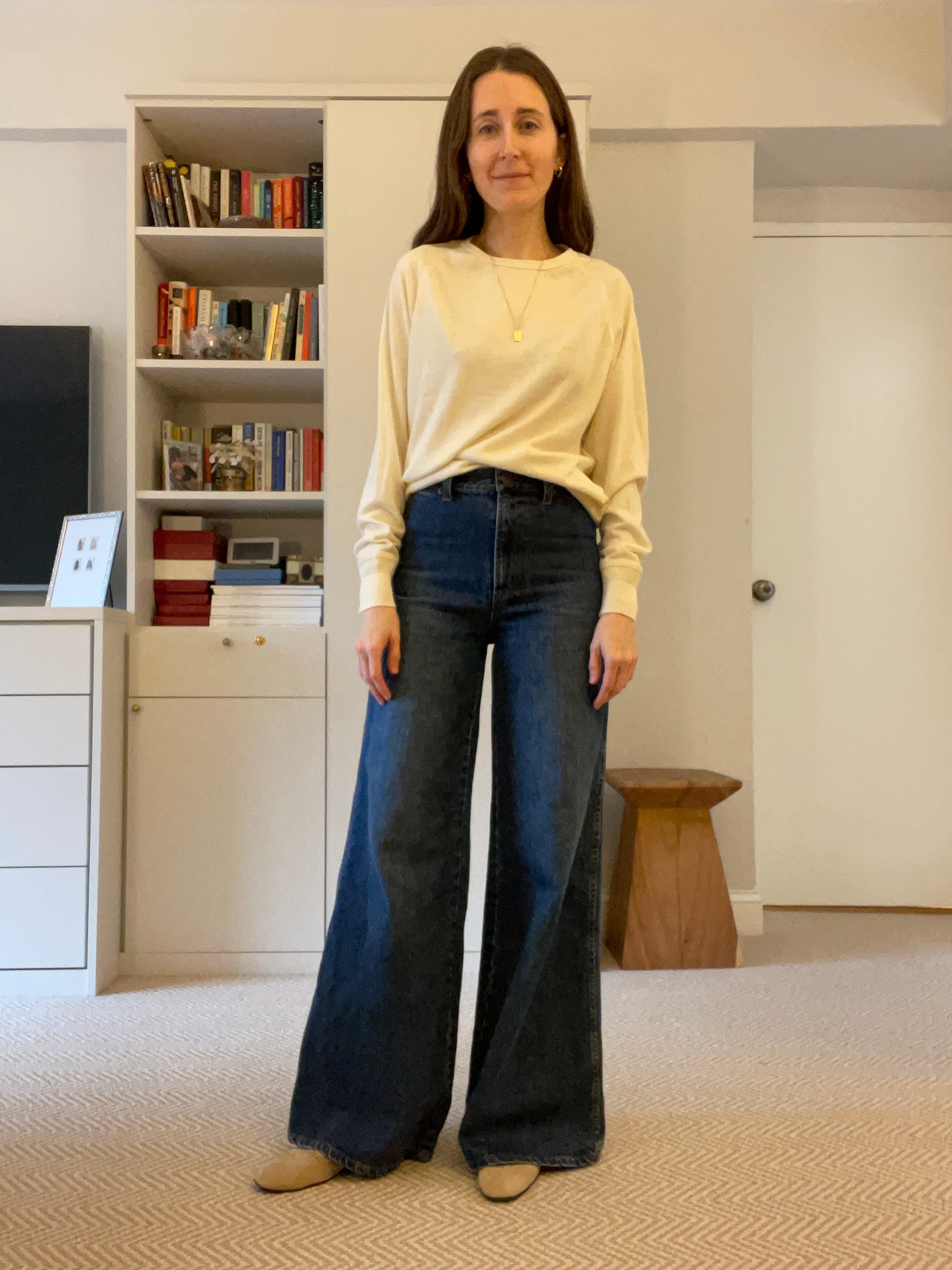 On becoming a wide leg jean person - by Becky Malinsky