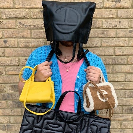 Telfar online clemens bag