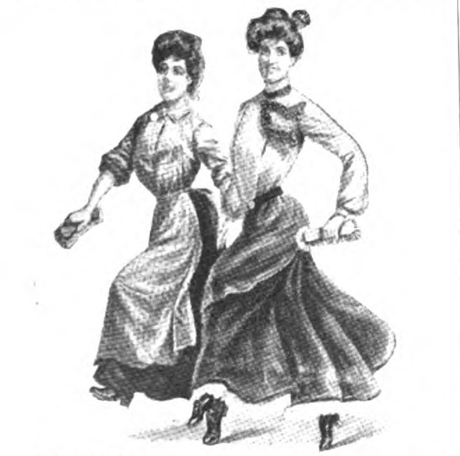 Women's fashion early 1900s shop